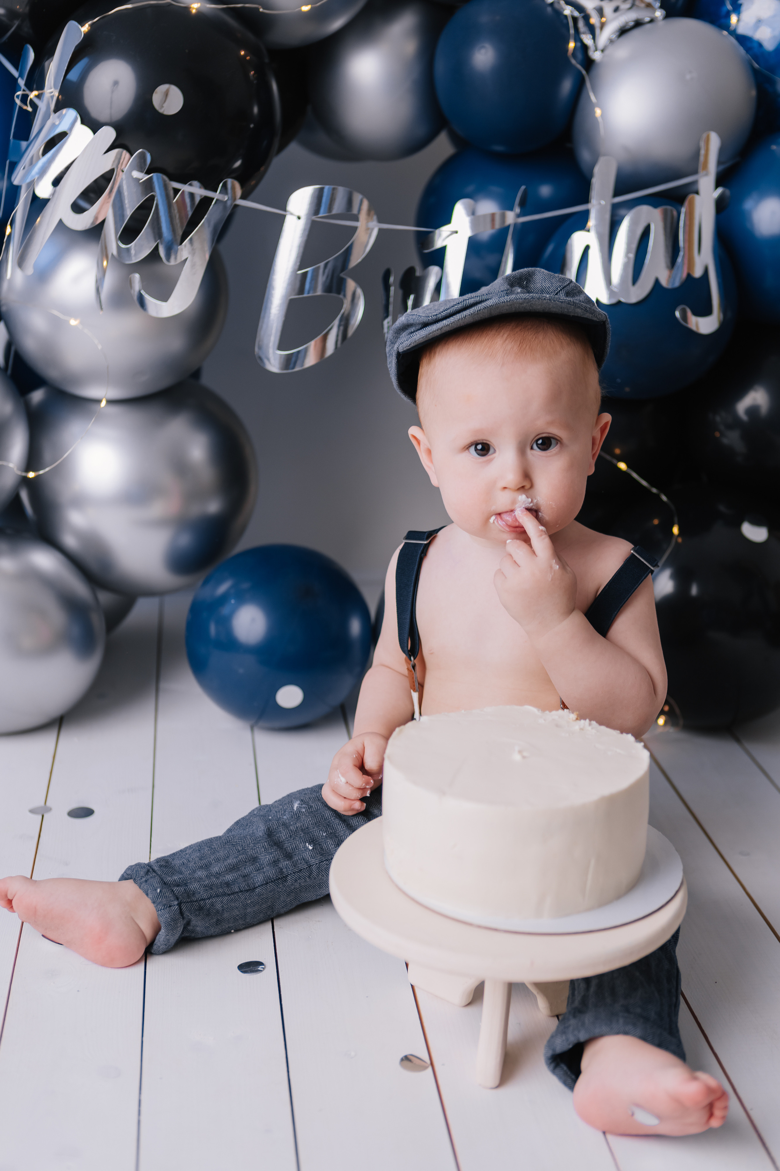 Первый тортик Космос. Семейный фотограф Обнинск