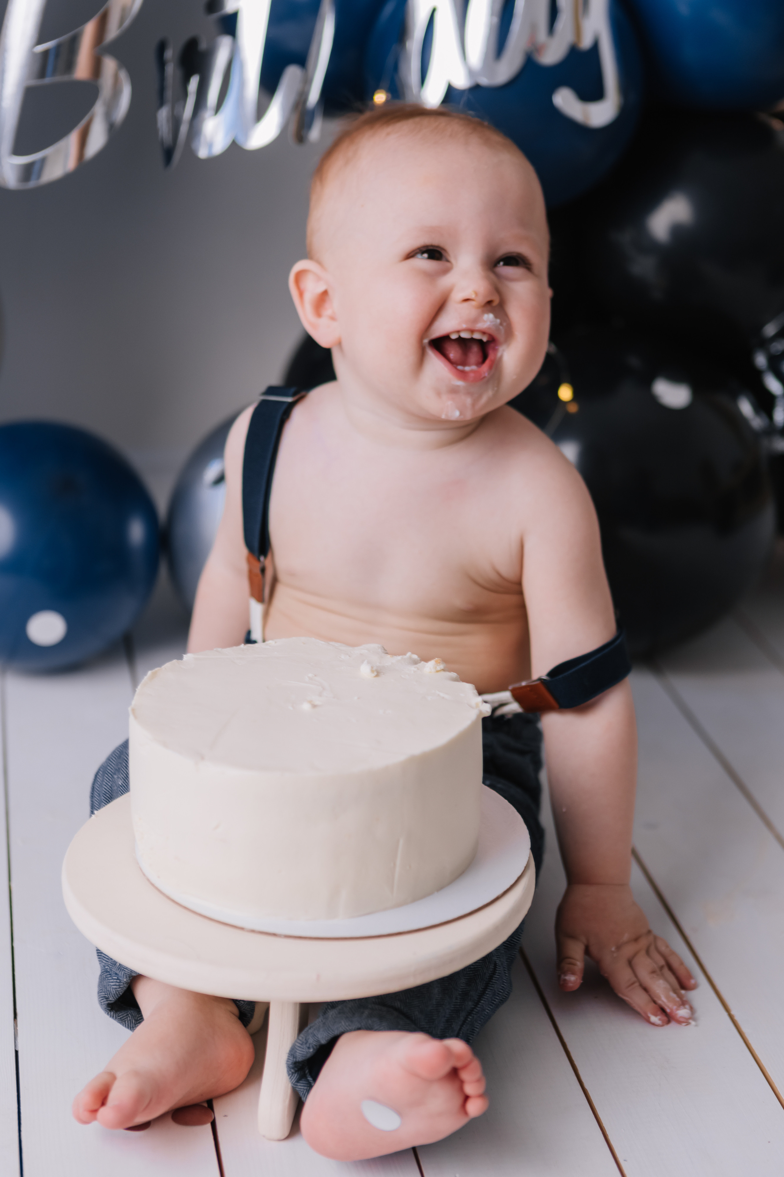 Первый тортик Космос. Семейный фотограф Обнинск