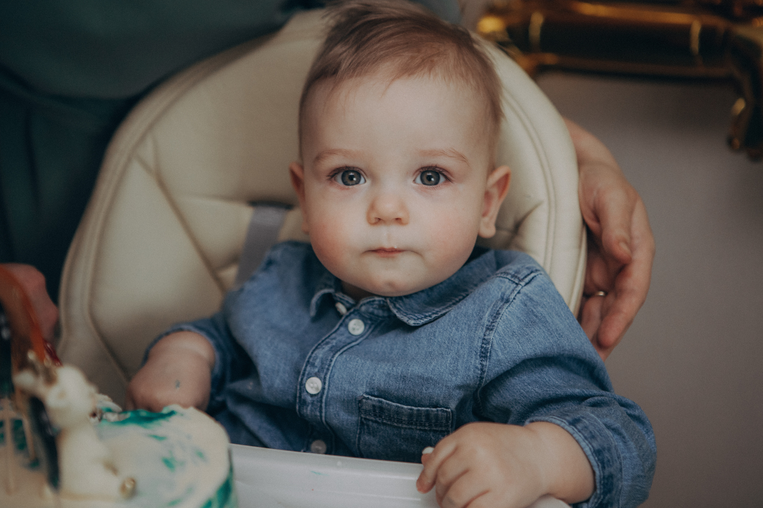 Первый день Рождения. Семейный фотограф Обнинск