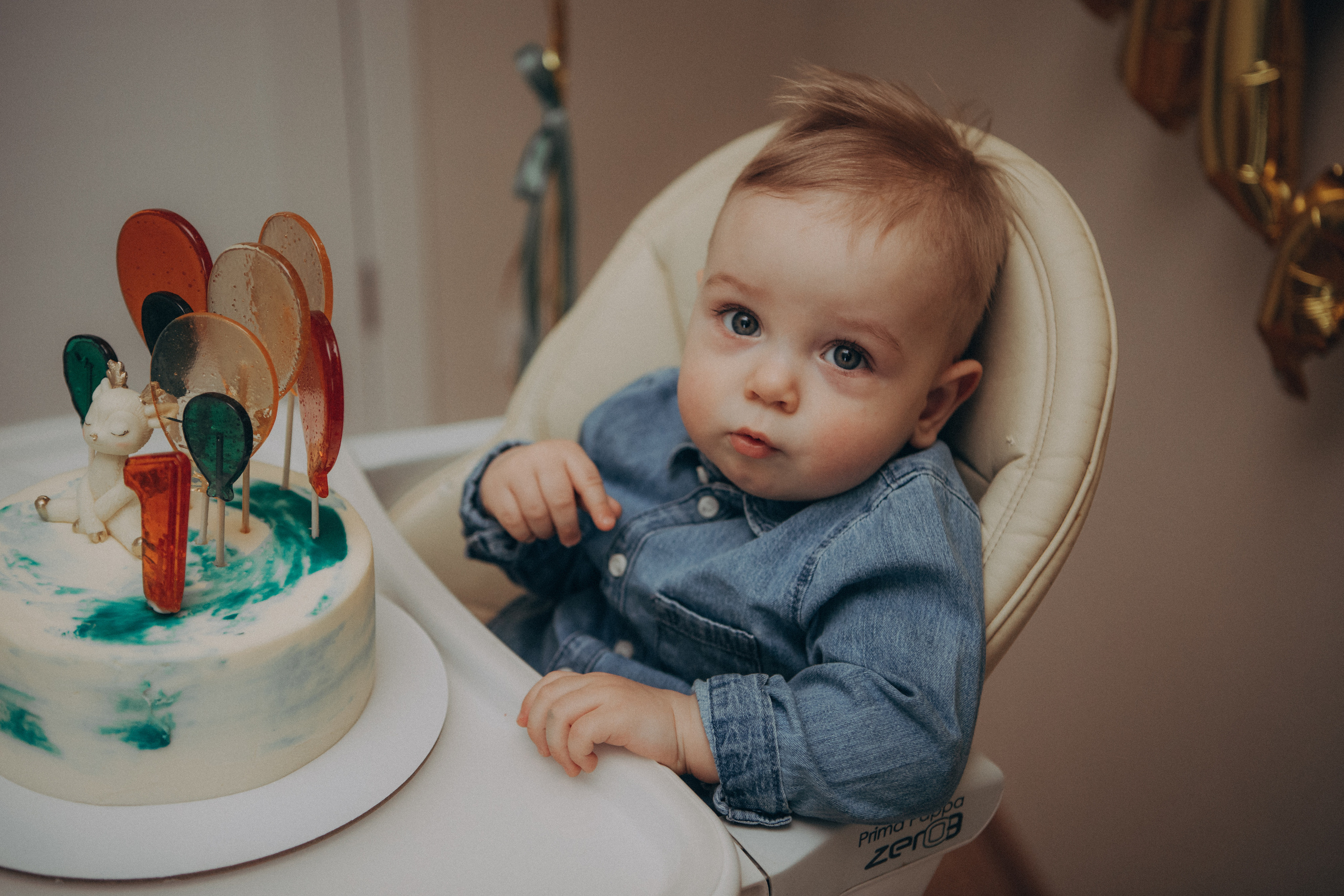 Первый день Рождения. Семейный фотограф Обнинск