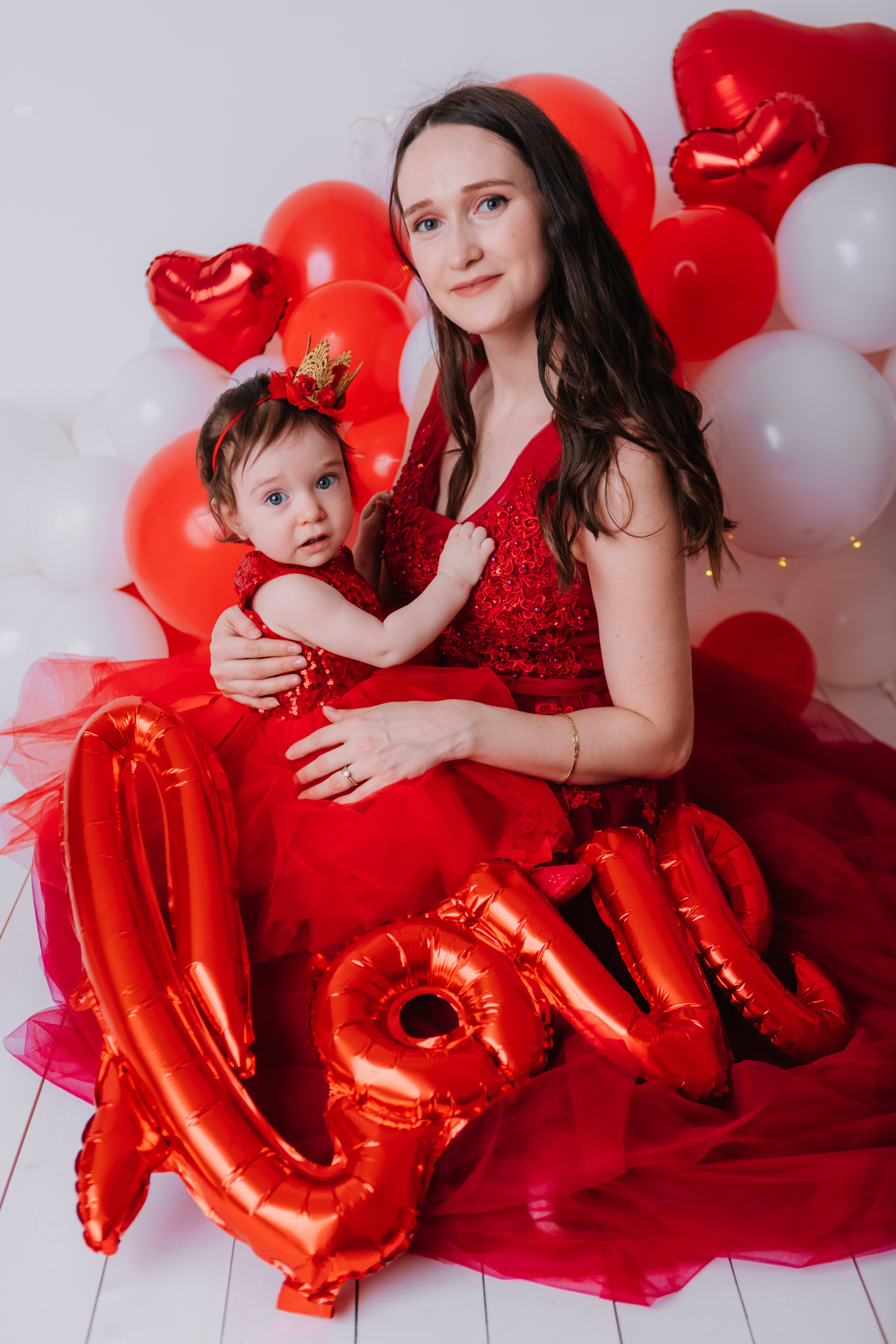 Первый тортик Красный. Семейный фотограф Обнинск