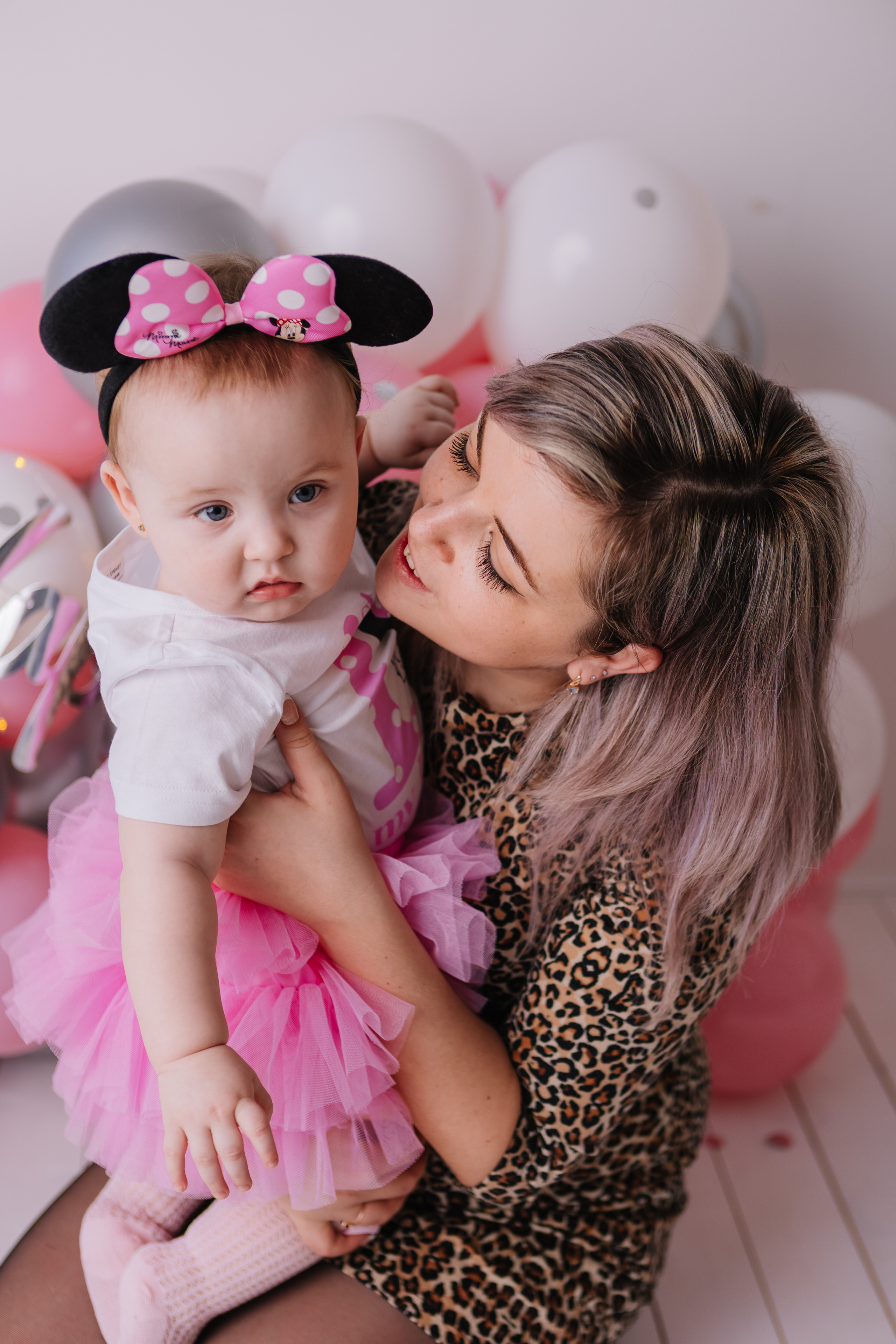 Первый тортик Розовый. Семейный фотограф Обнинск