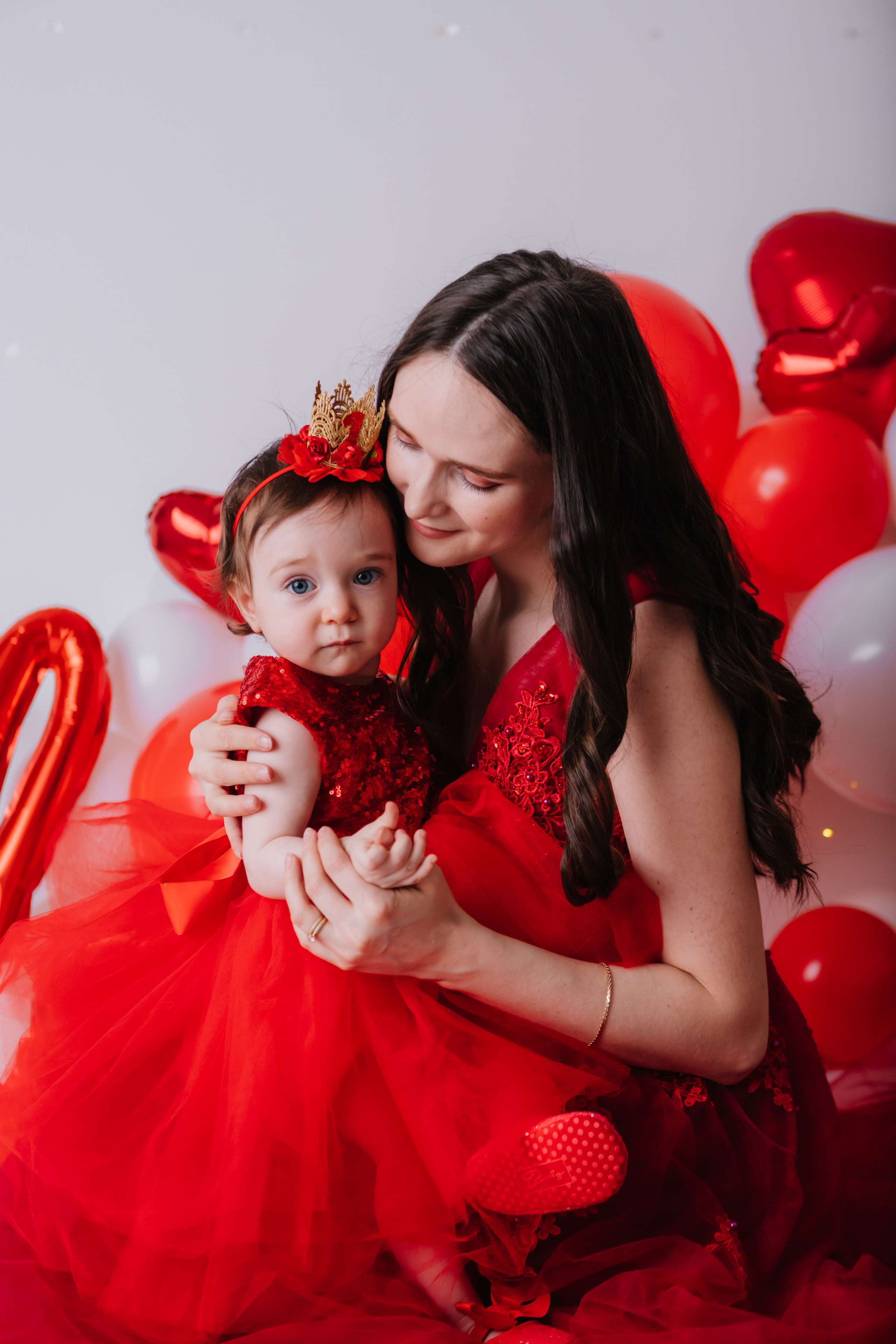 Первый тортик Красный. Семейный фотограф Обнинск