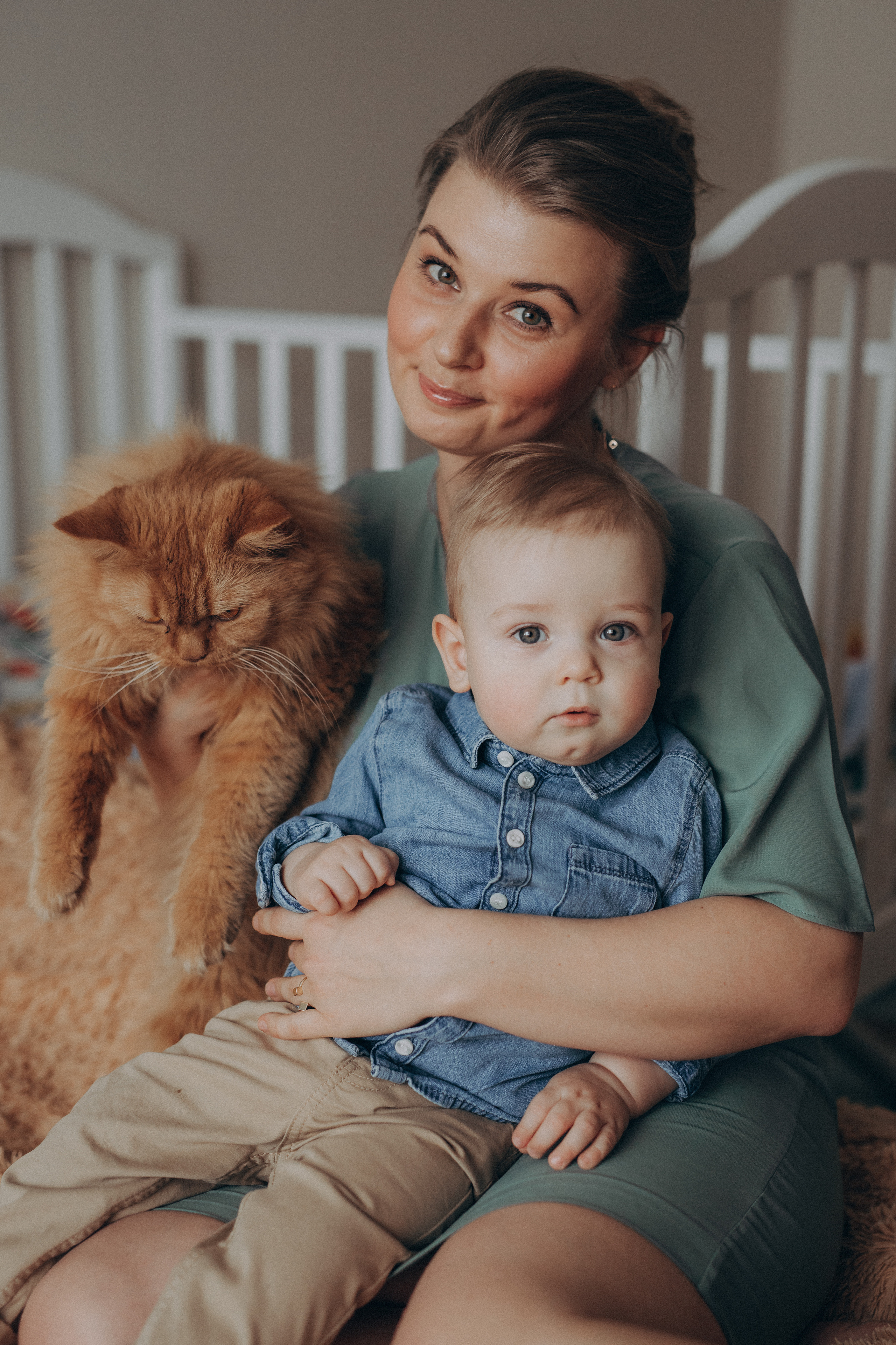 Первый день Рождения. Семейный фотограф Обнинск