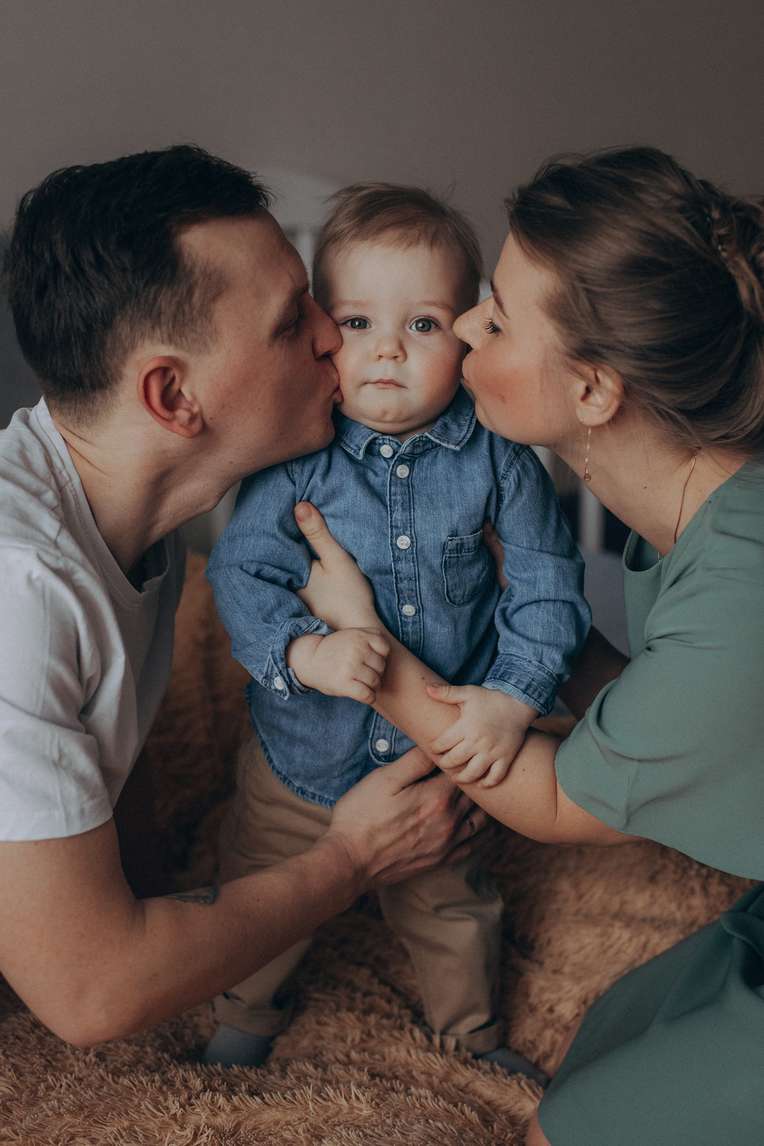 Первый день Рождения. Семейный фотограф Обнинск