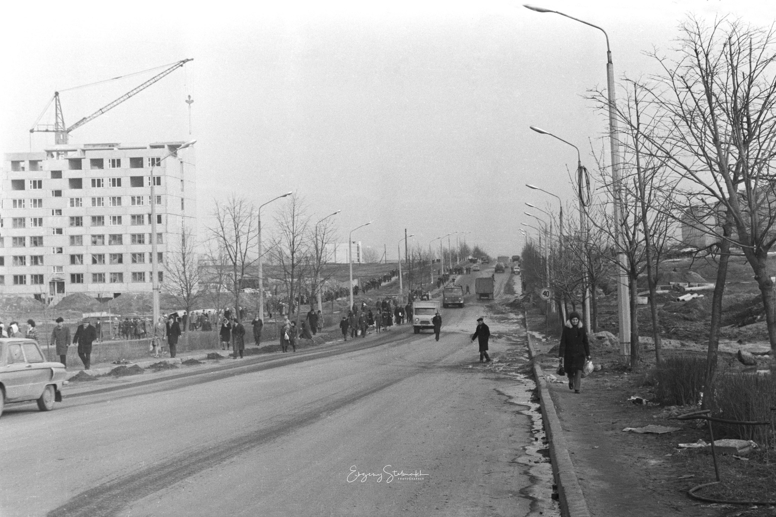 В. Гостинец в 1977 году. Фото Е. Мумриков. Оцифровка и ретушь Е. Стельмах