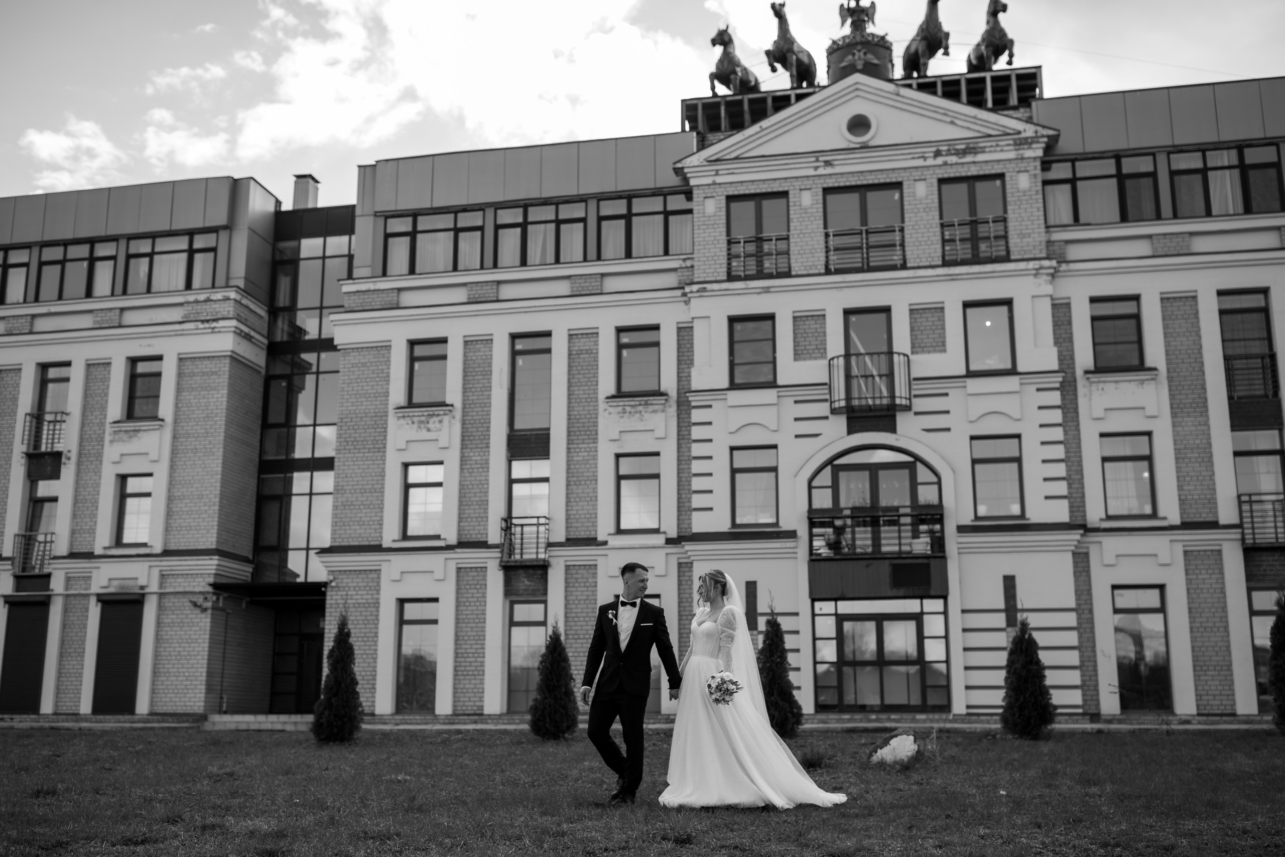 Мир ЧБ. Свадебный фотограф в Москве и Твери