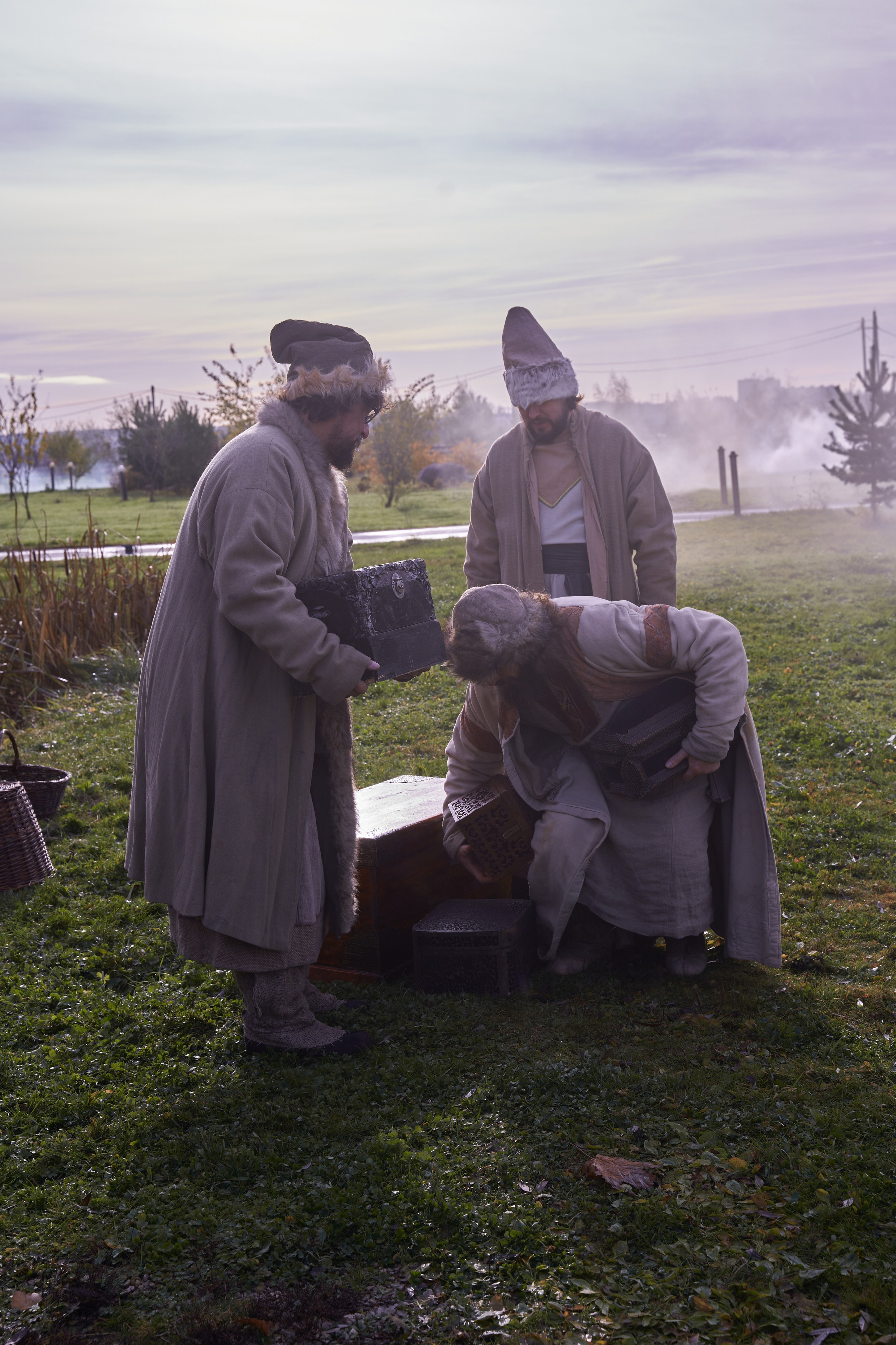 Бекстейдж съемки сериала. Krasnopoliophoto