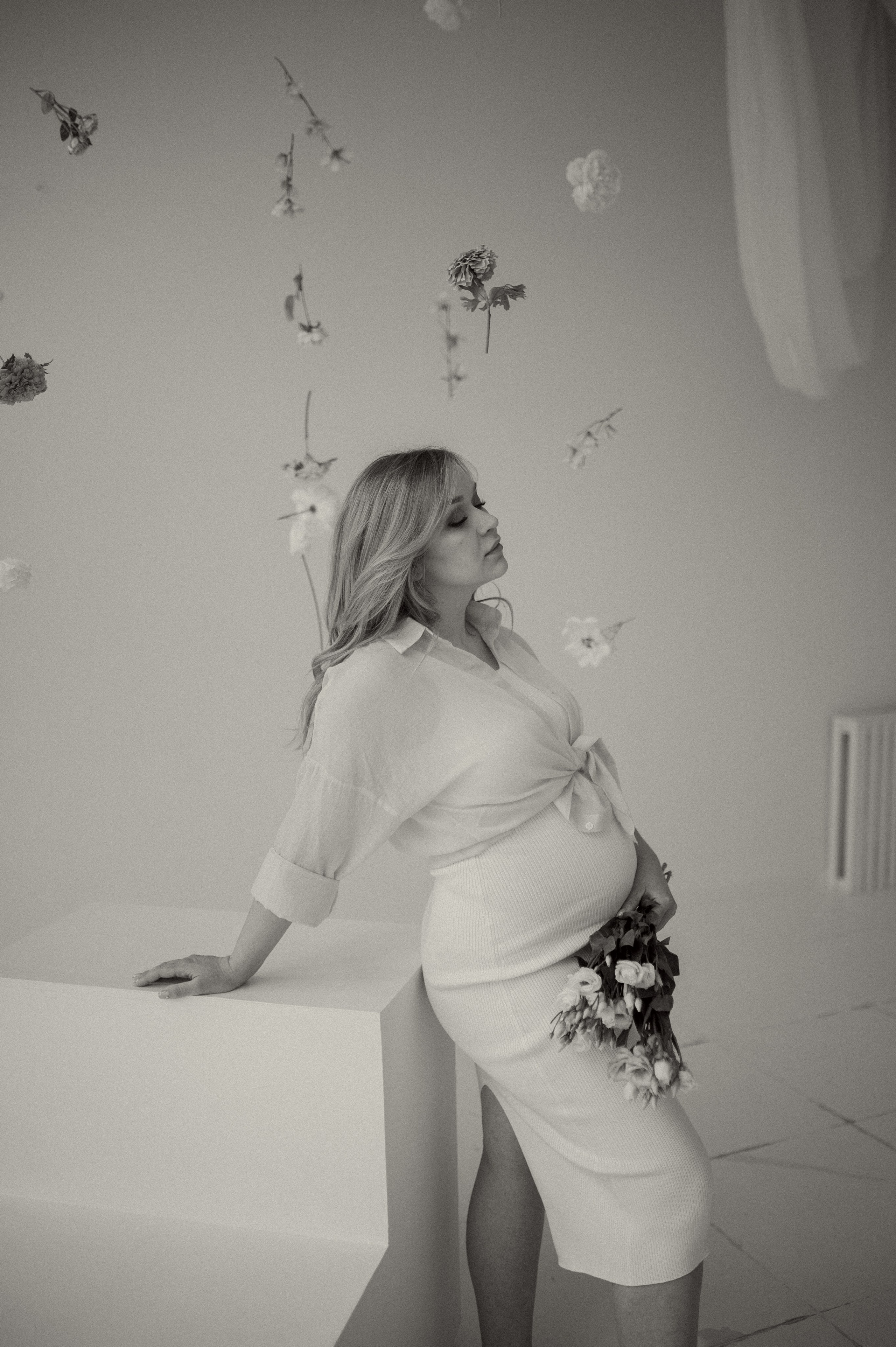 Оля в ожидании малыша. Семейная фотосессия Бутово Москва фотограф Алина Морщагина