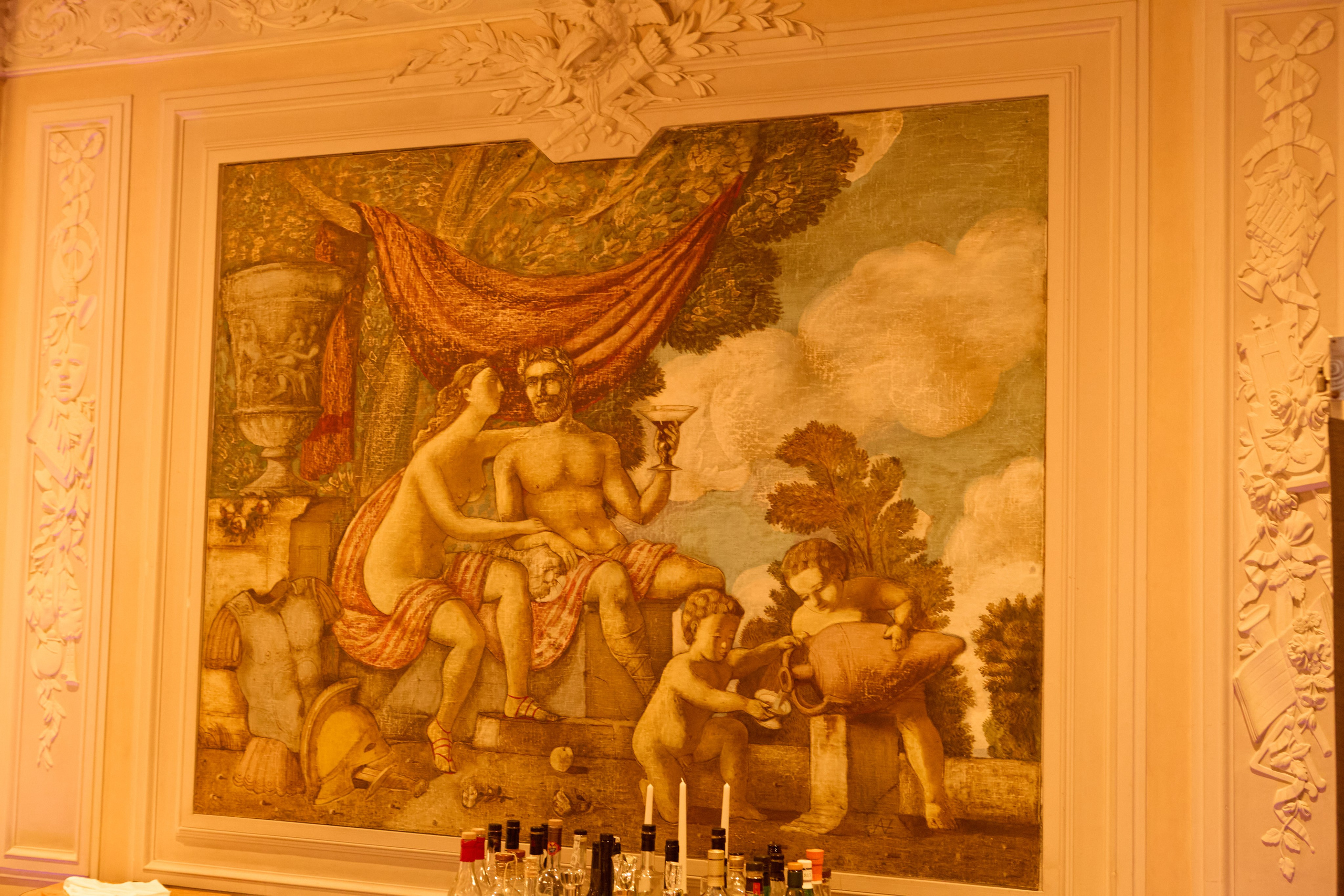 Evening on Nevsky Prospect Street at the Palkin Restaurant. Фотограф в Санкт-Петербурге Владимир Тихомиров