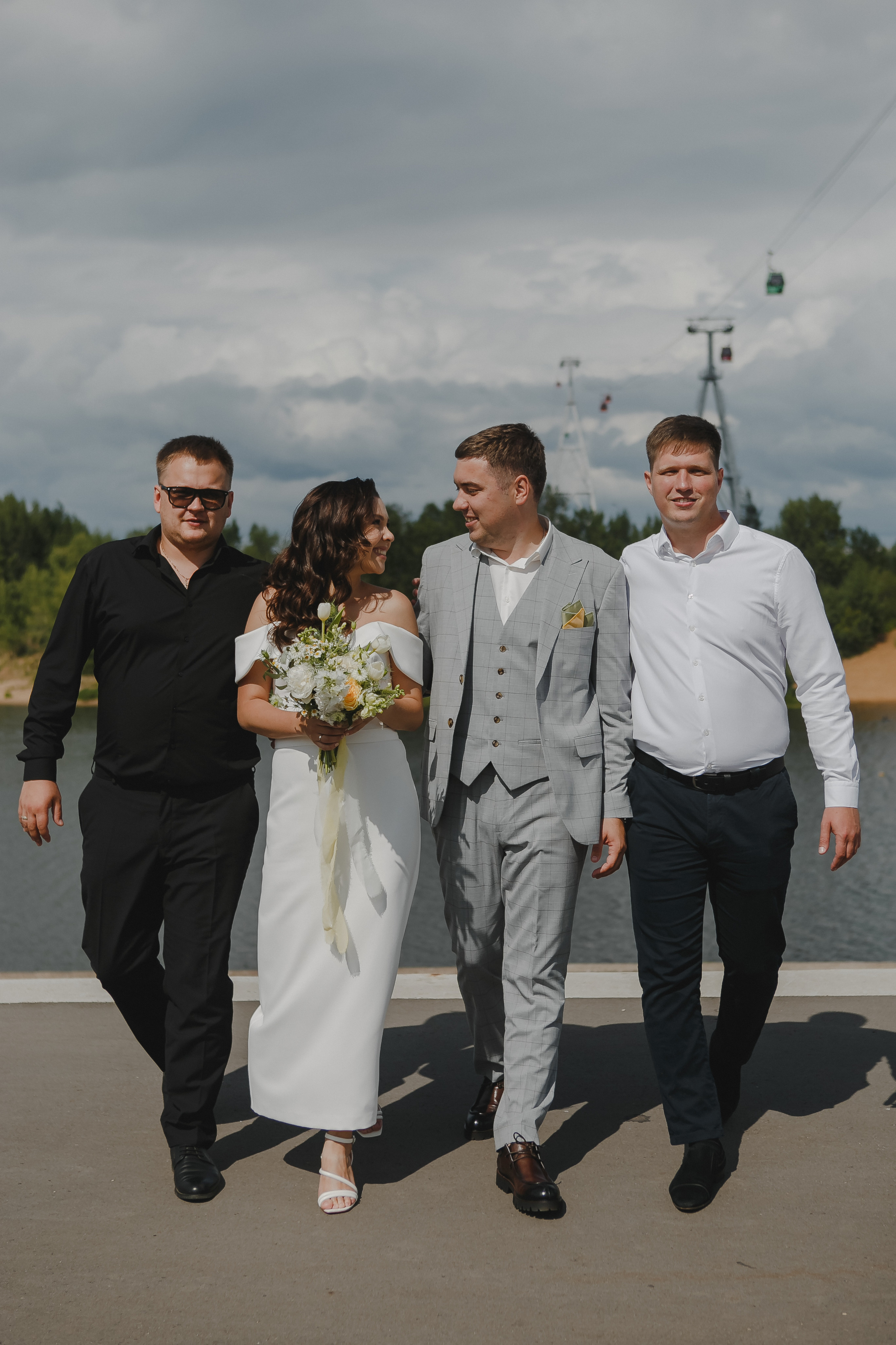 Таня и Илья (прогулка и банкет). Семейный и свадебный фотограф в Нижнем Новгороде