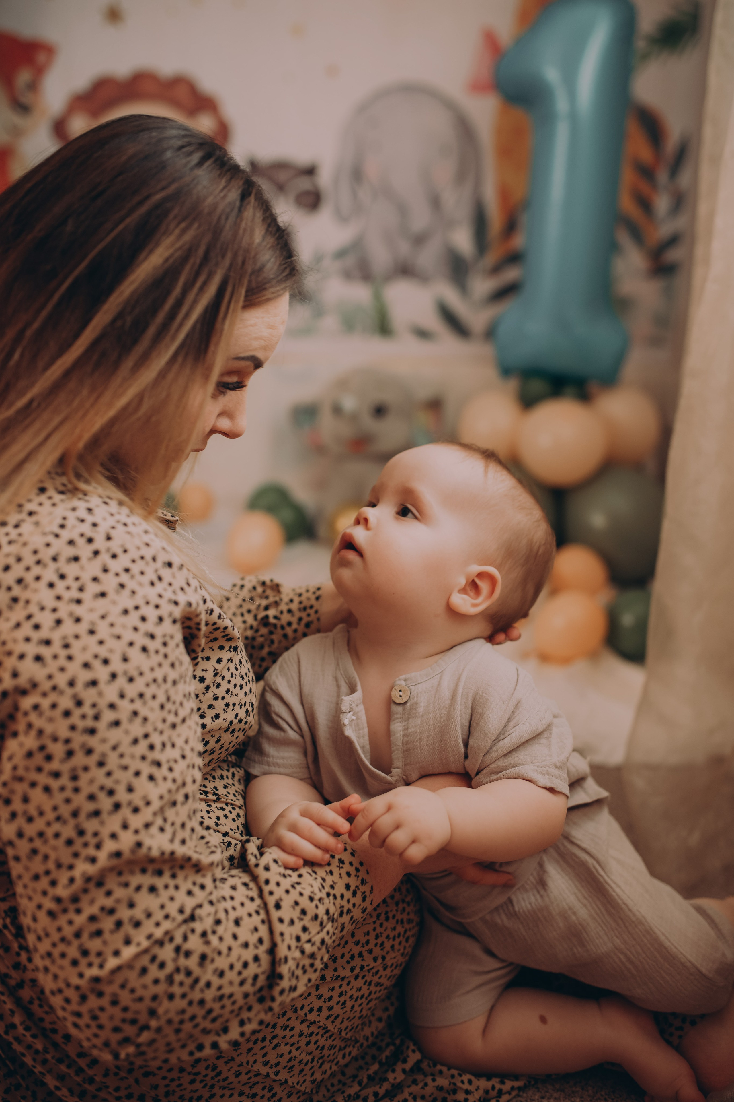 1 годик Мишеньке. Семейный и детский фотограф город Тында Дарья