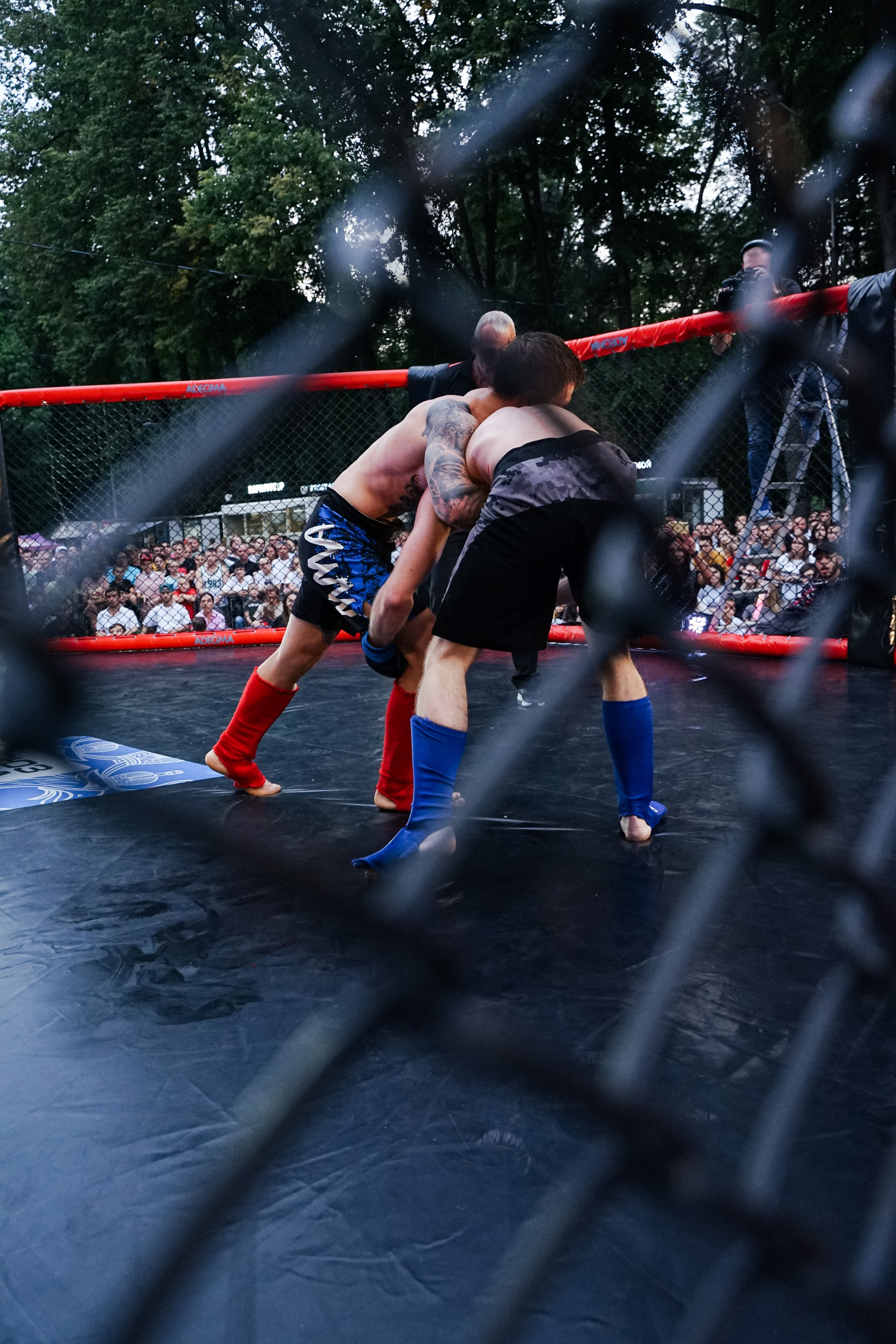 Вечер боев в ЦПКиО. Фотограф Надежда Погребняк | Рязань | Москва