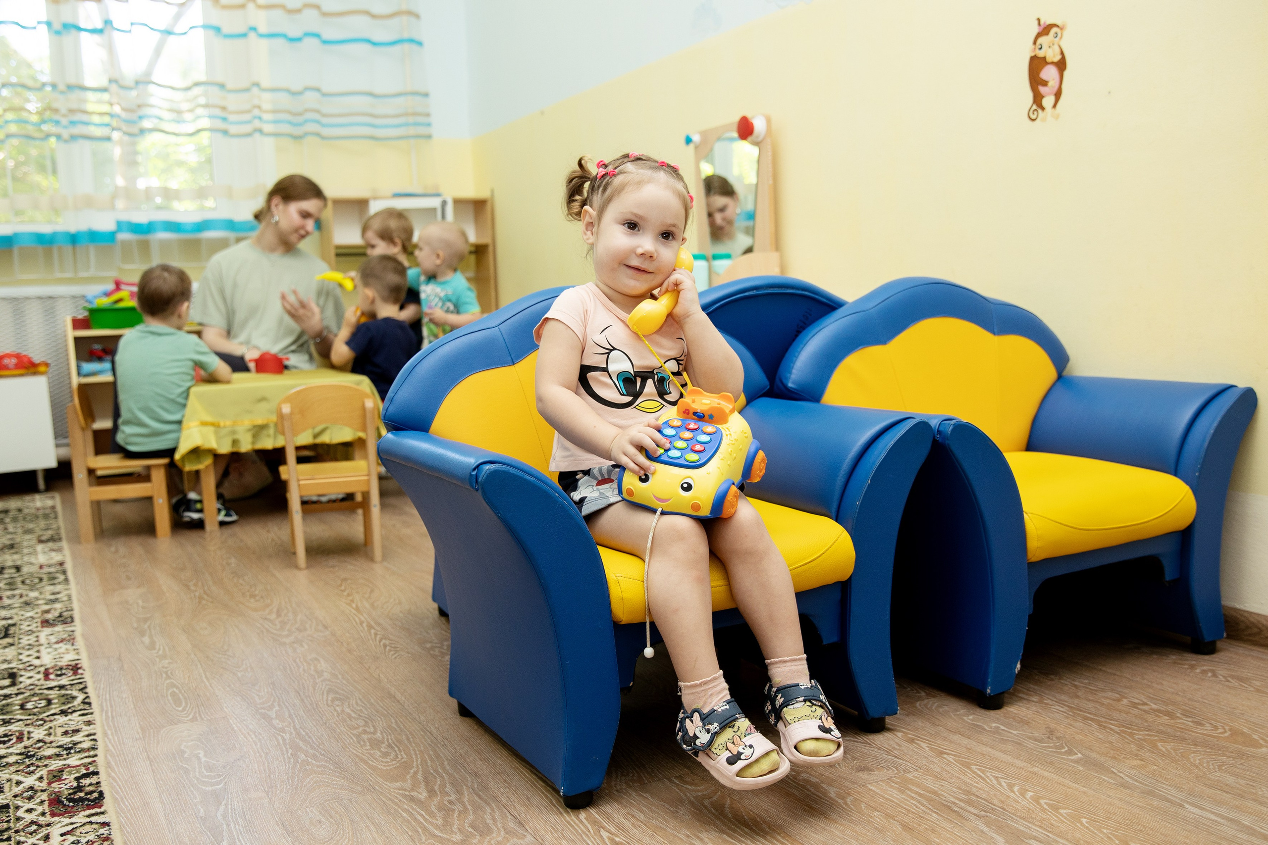 Милана. Съемка в детском саду. Школьный фотограф в Краснодаре Юлия Войлова