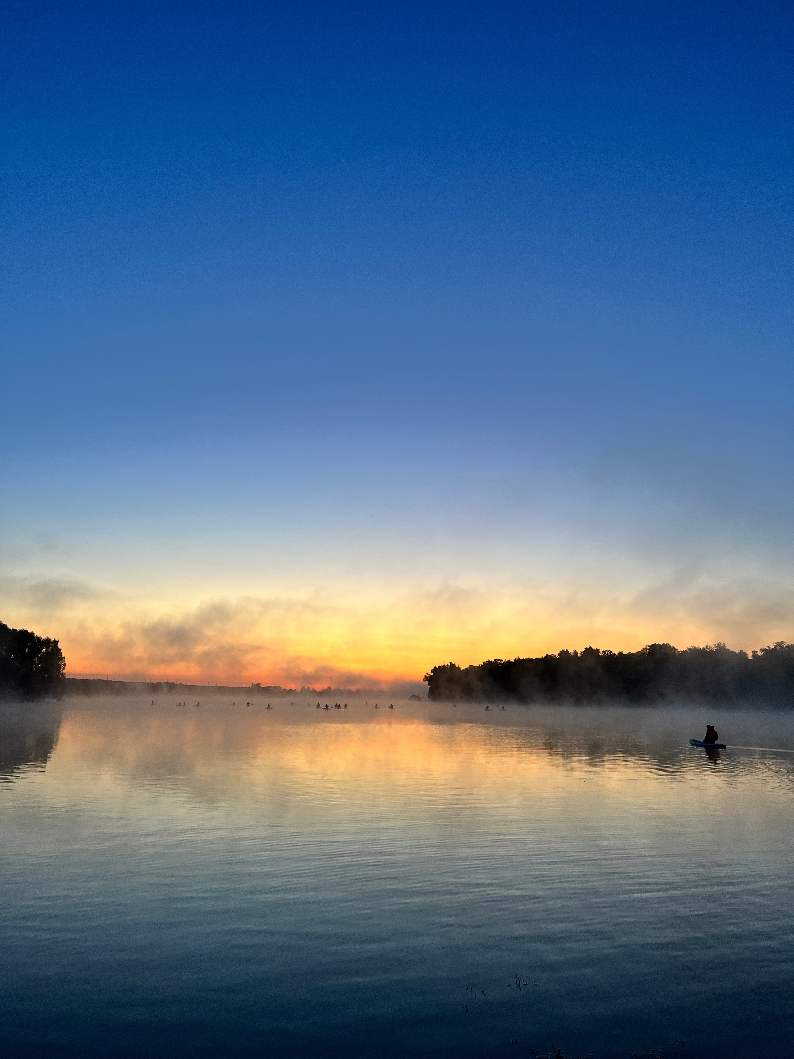 Рассветы на сапбордах в Уфе