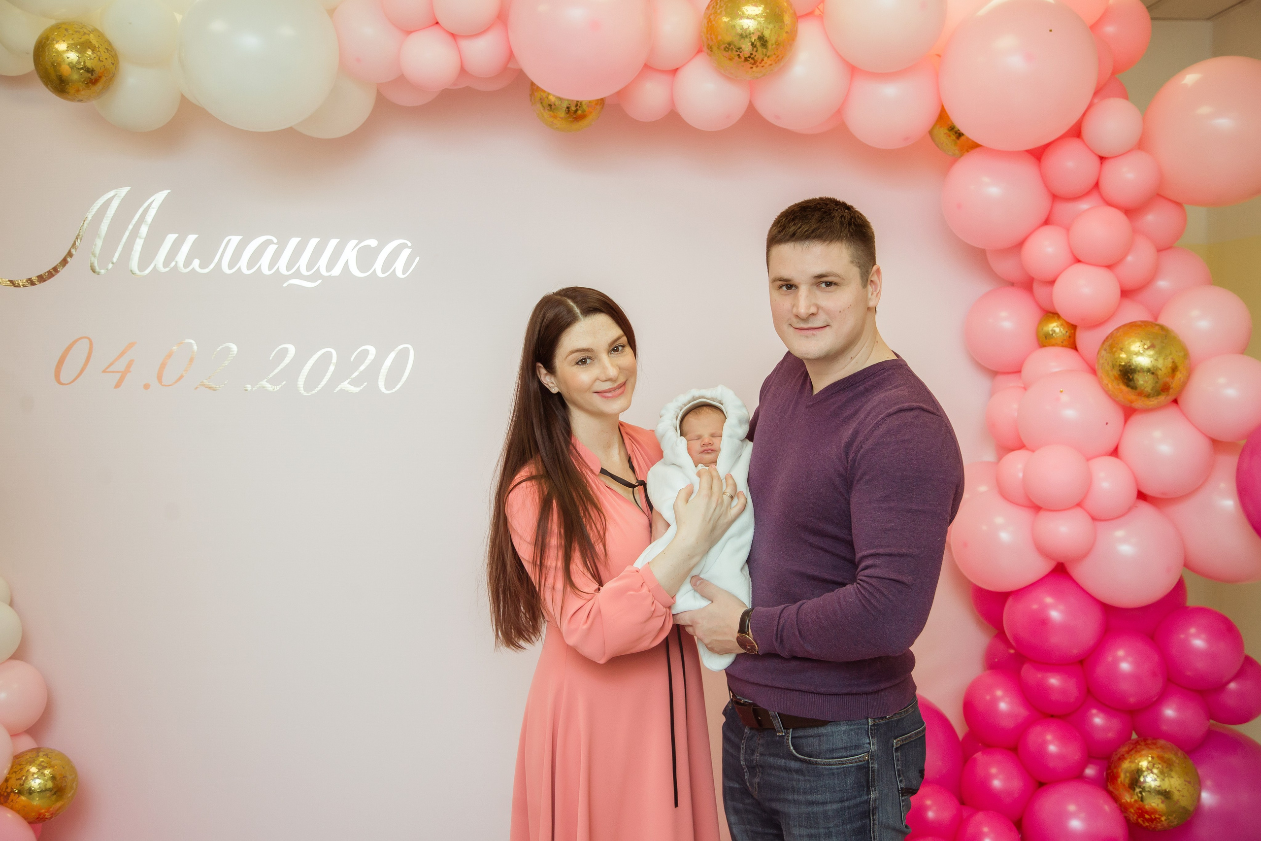 Выписка Милаши. Фотограф на Крещение, семейный фотограф в Москве