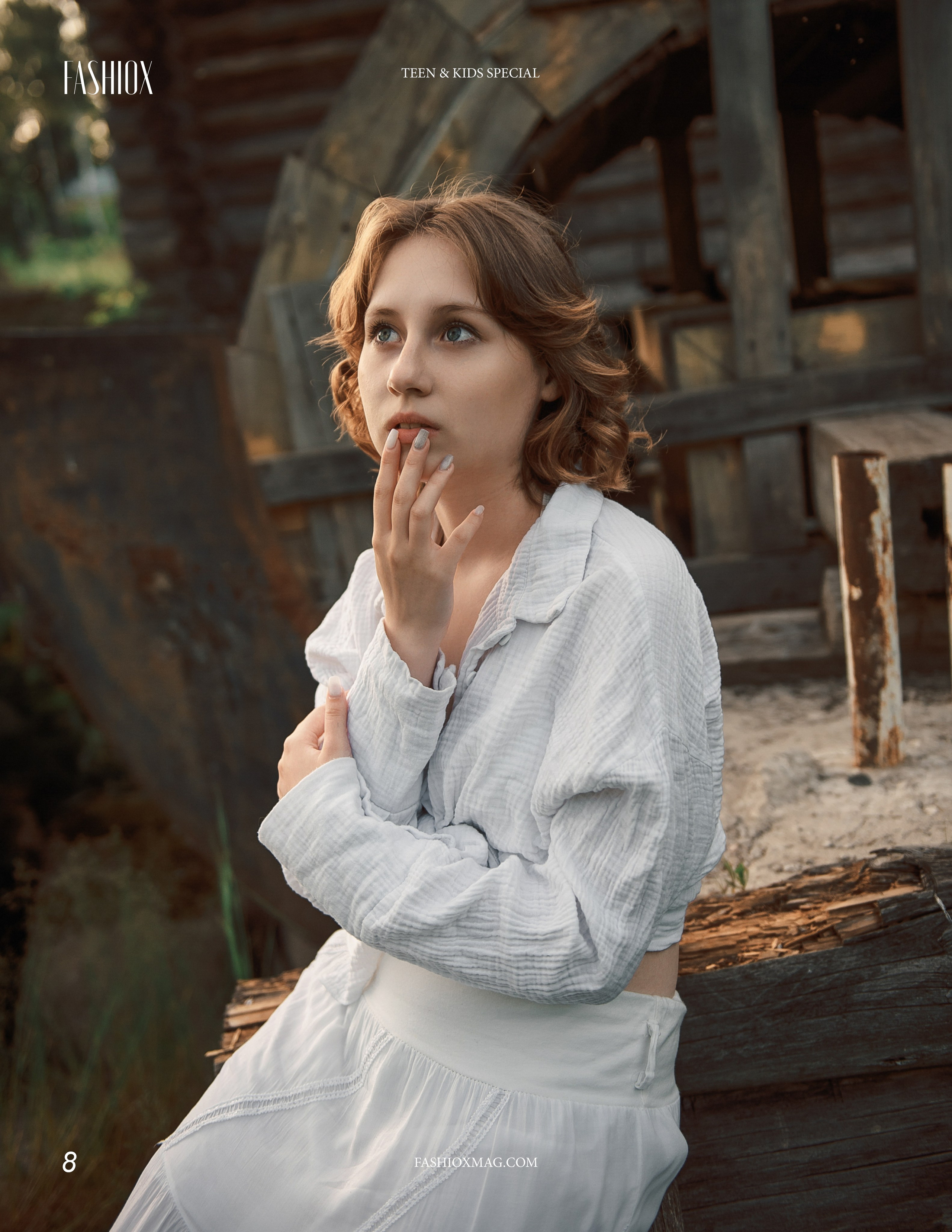 Съемка для международных журналов в Брянске