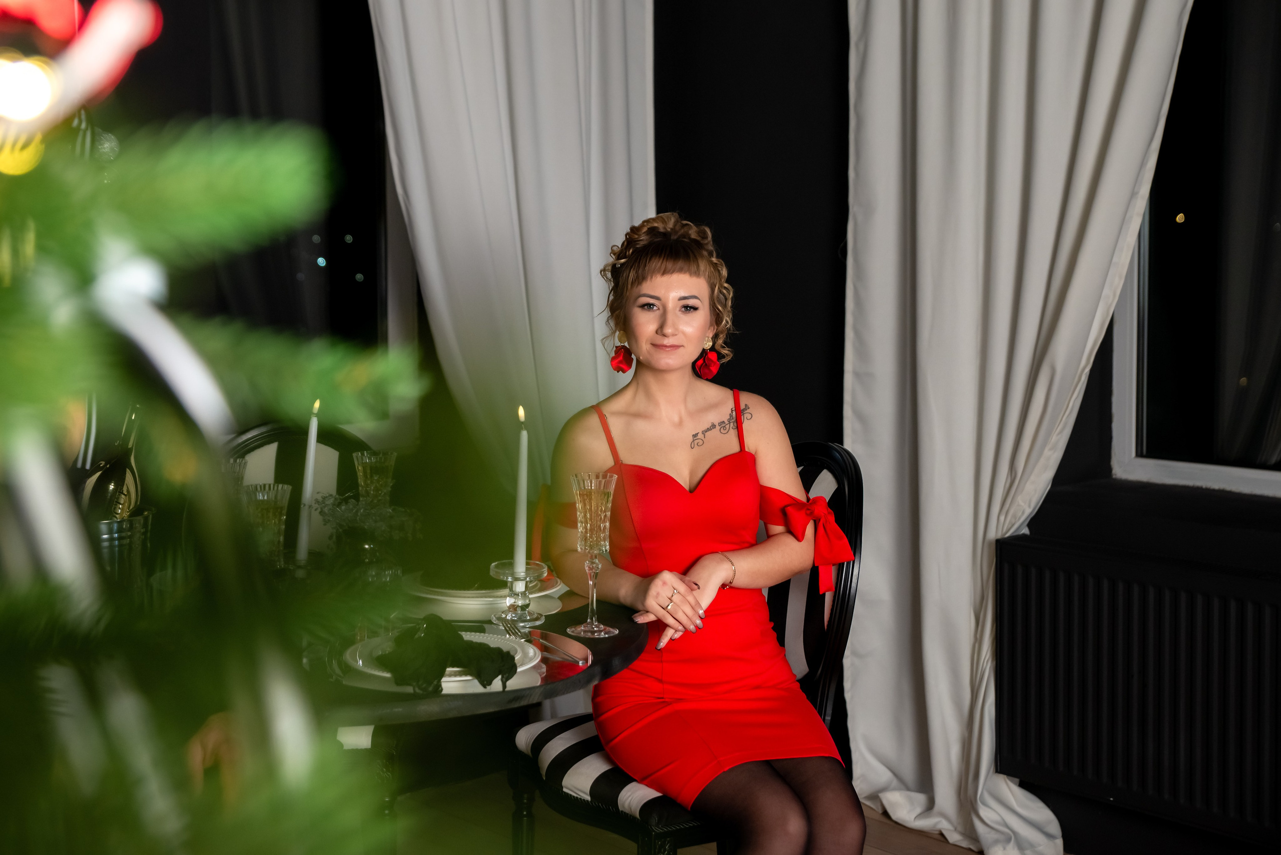 Новогодняя студийная. Фотограф Крещение Венчание Москва