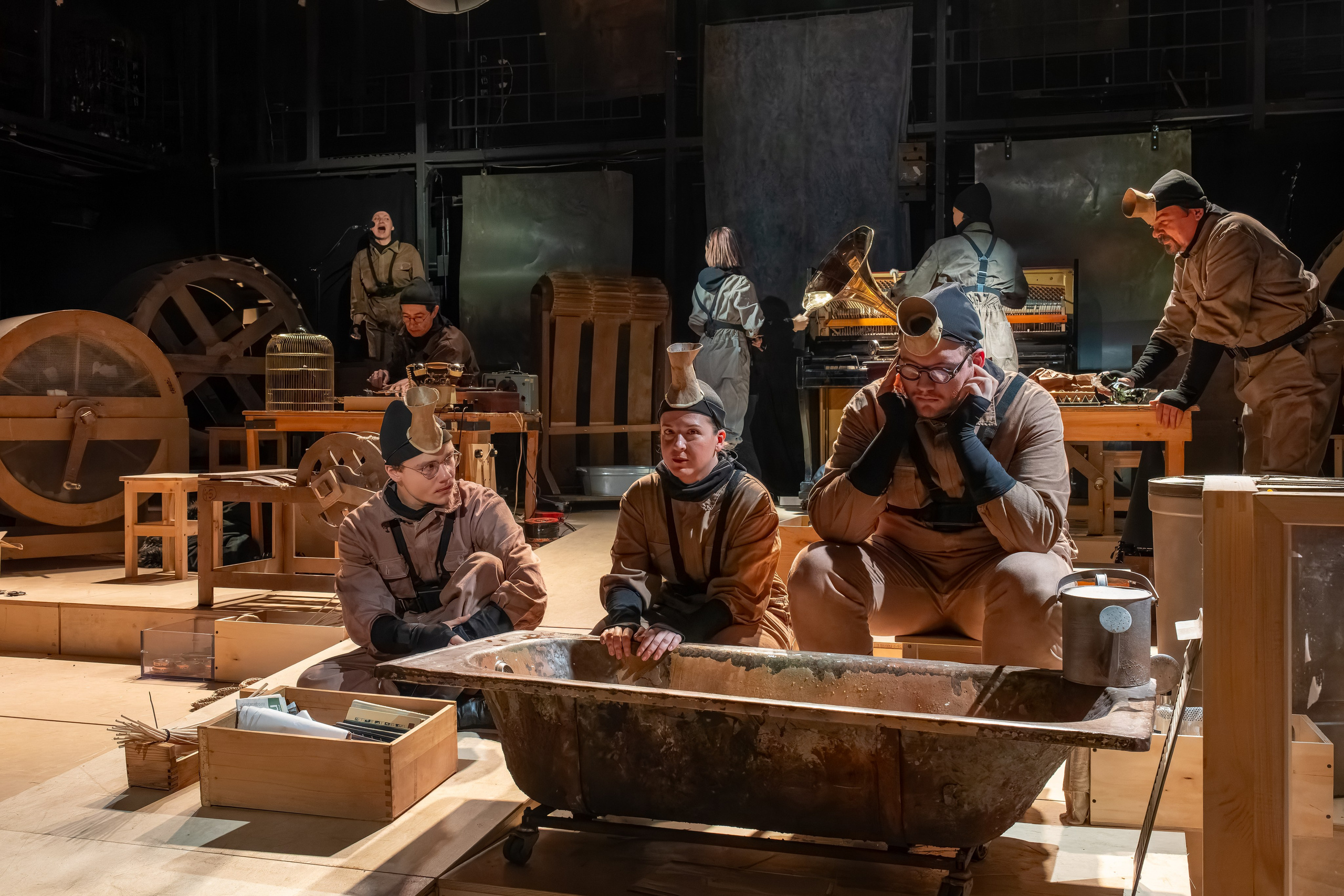 Театр Маяковского: Сон в русскую ночь. Сайт фотографа Сергея Абрамова