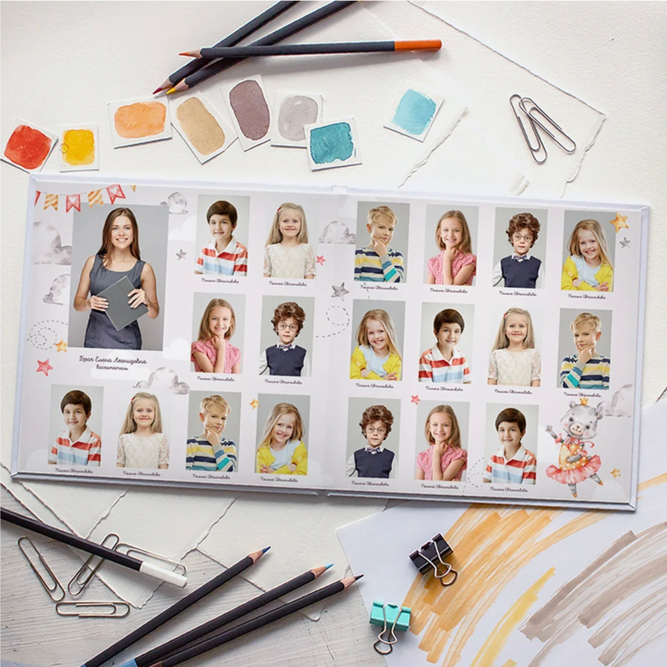 Мишки. Школьный фотограф в Москве