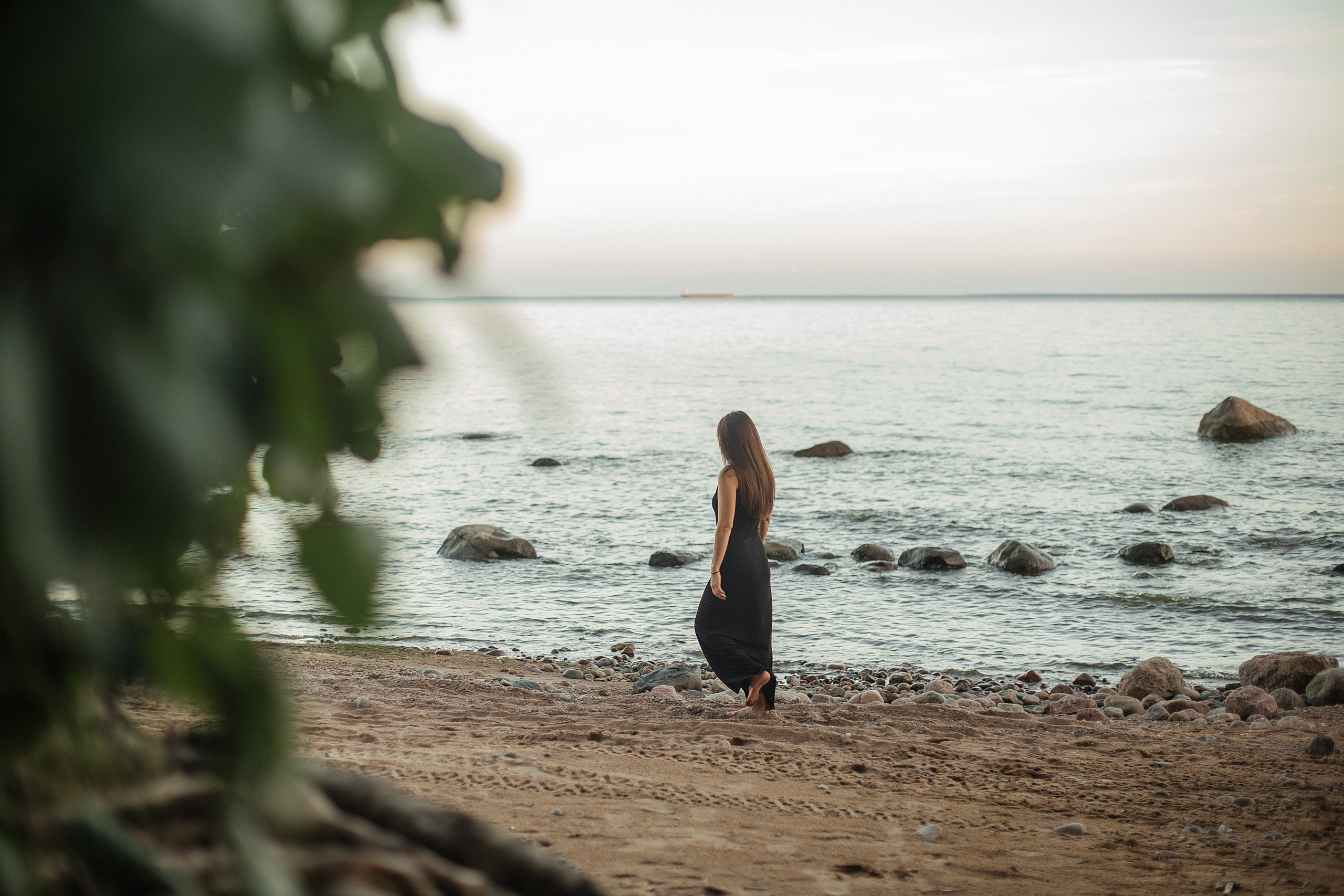 Атмосферная съёмка на Финском заливе. Семейный фотограф Любовь Саркеева