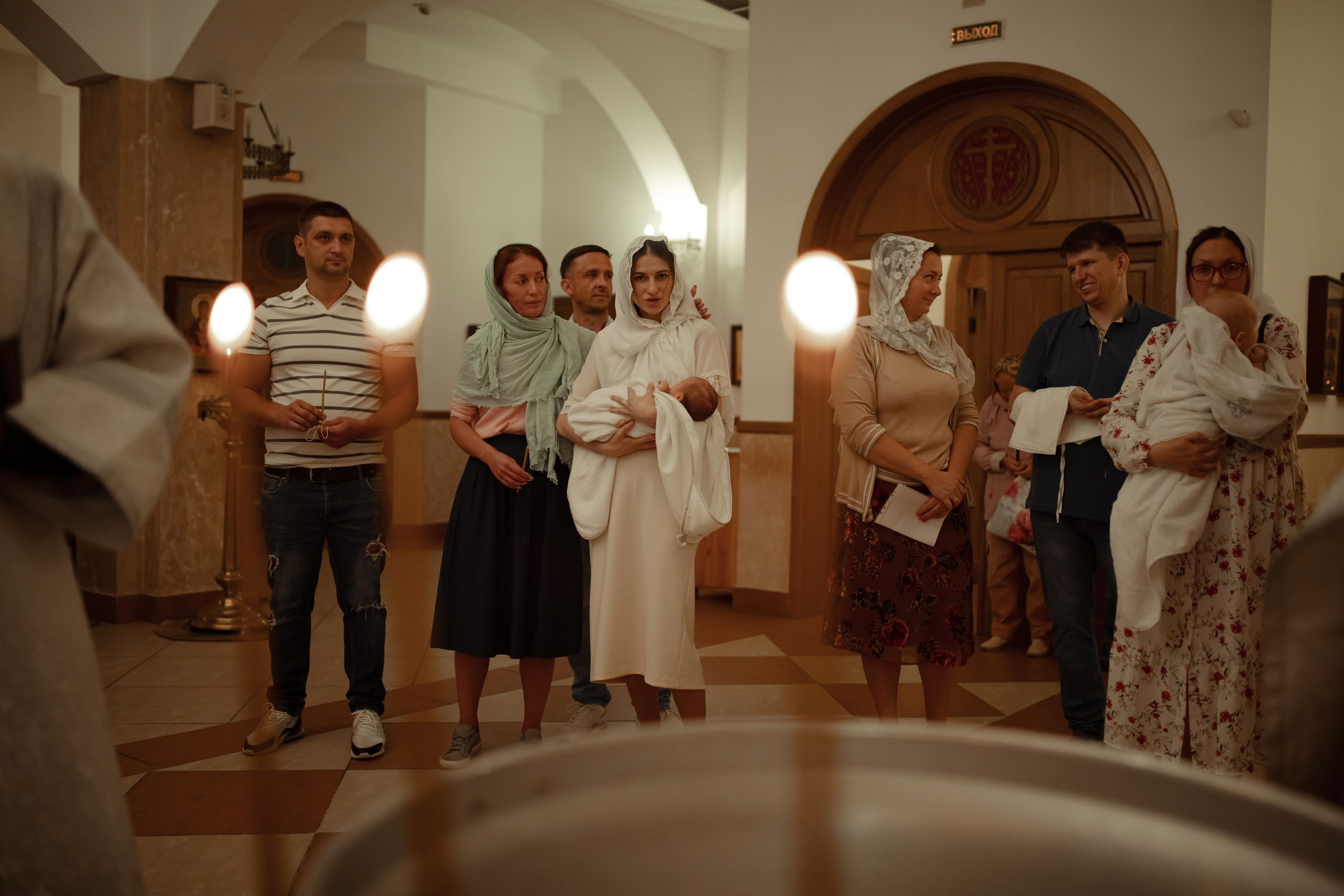 Крещение Анастасии. Семейный и детский фотограф в Москве Дорогова Екатерина