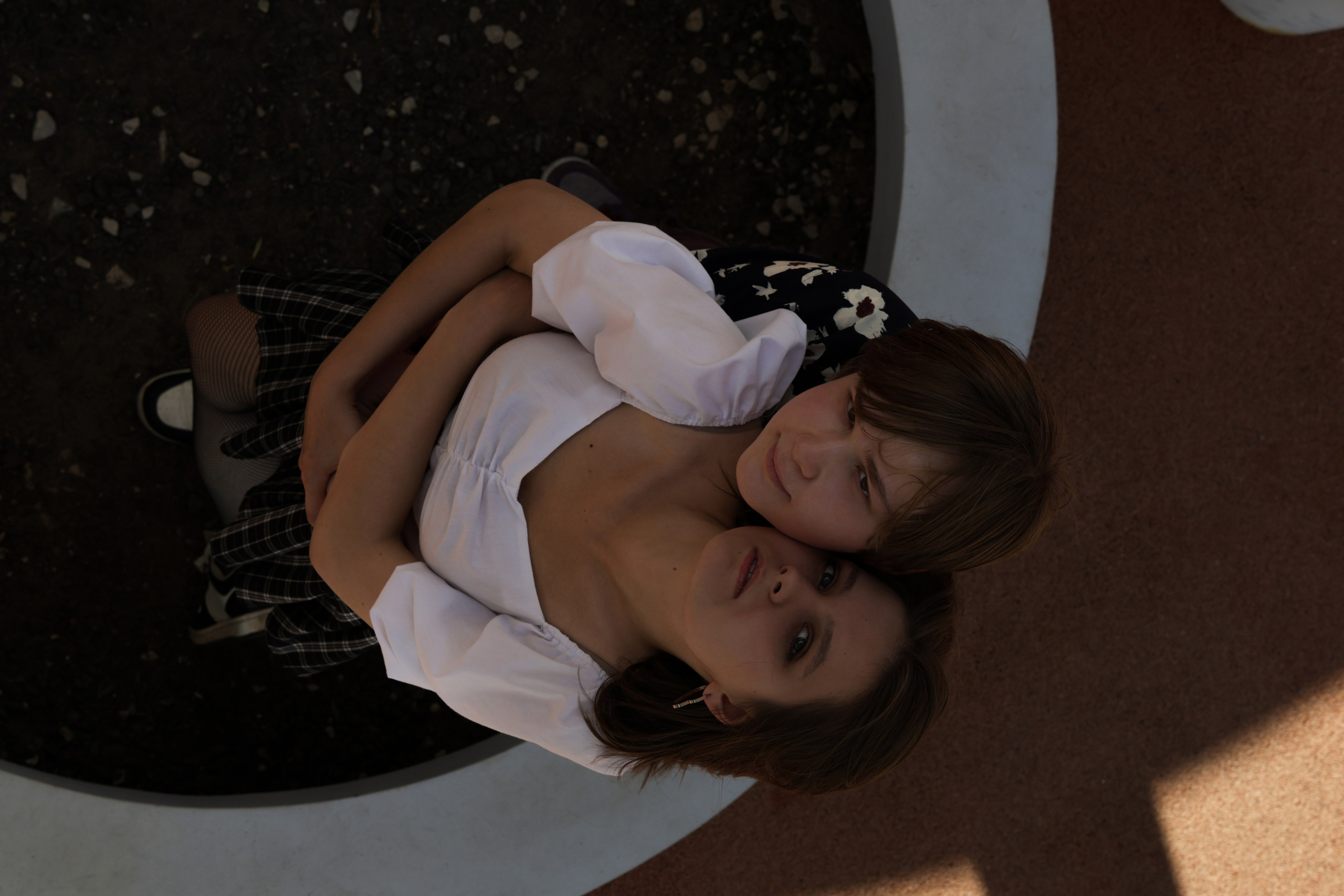 Hot chocolate in paper glass. Portrait photographer based in Toronto — Blinova Mariia