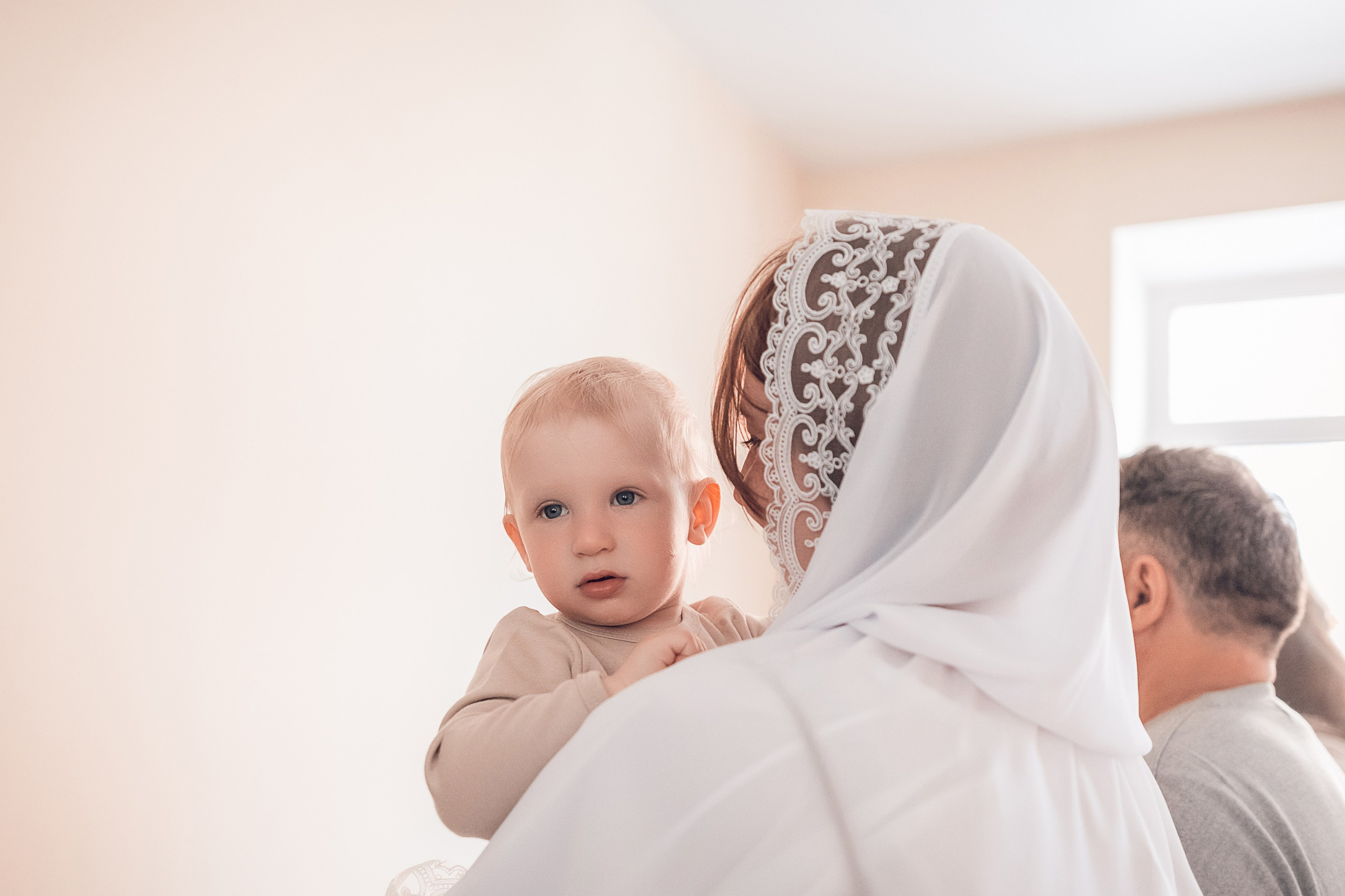 Таинство Крещение Фёдора в Казанском храме. Главная