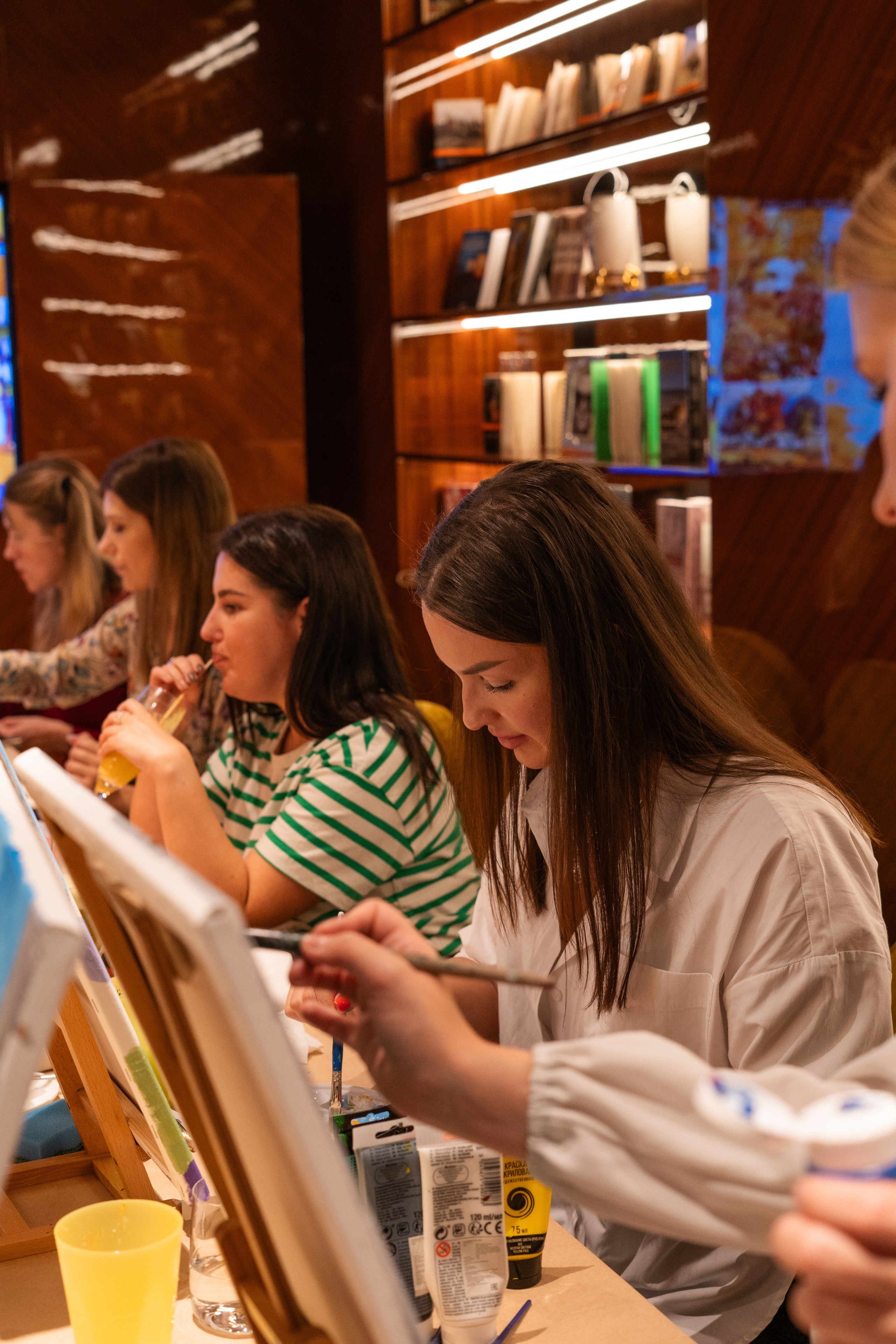 Корпоратив Teach Me Art 3. Портретный фотограф в Москве и Санкт-Петербурге Арина Чех