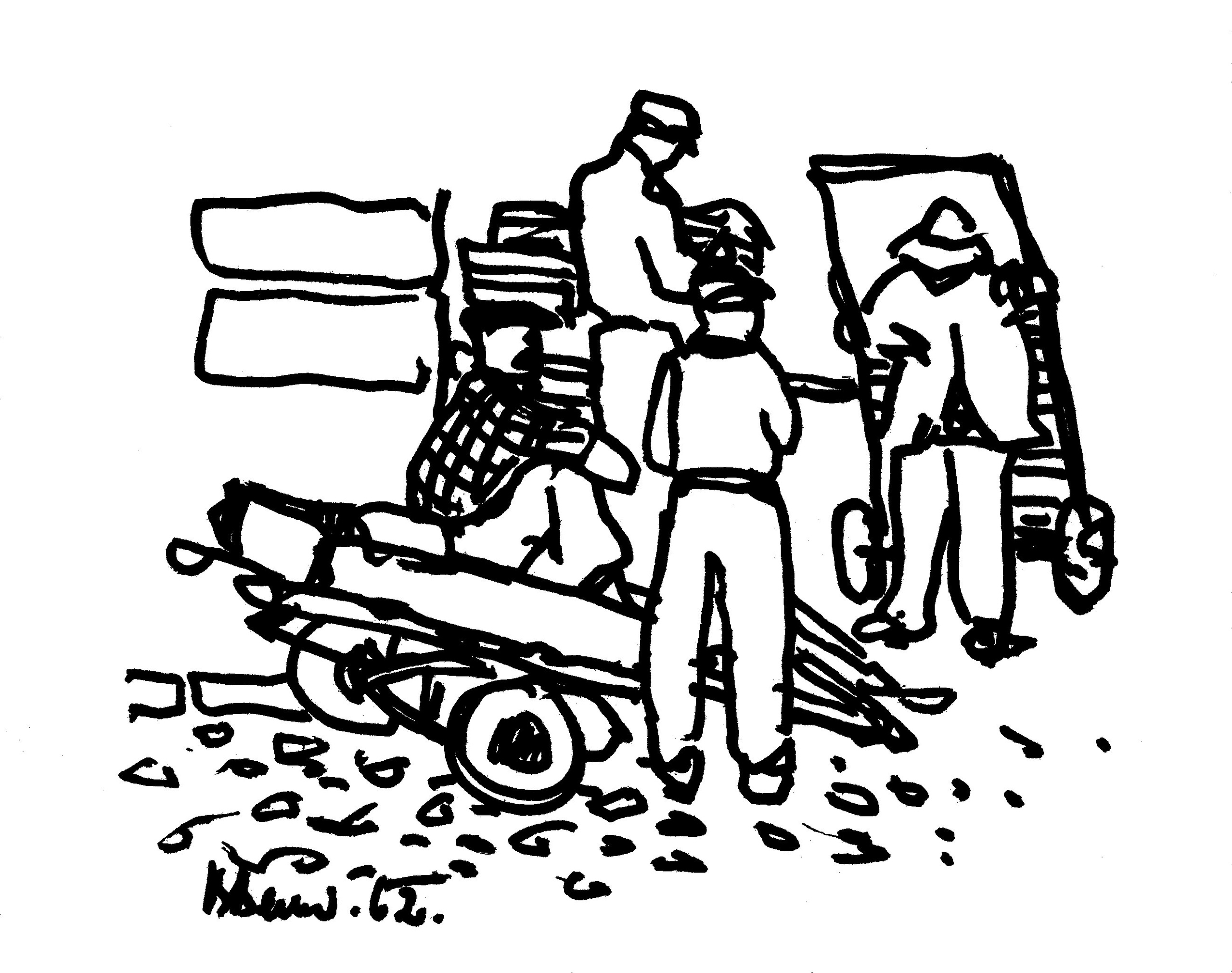 1962.На рынке.Феодосия