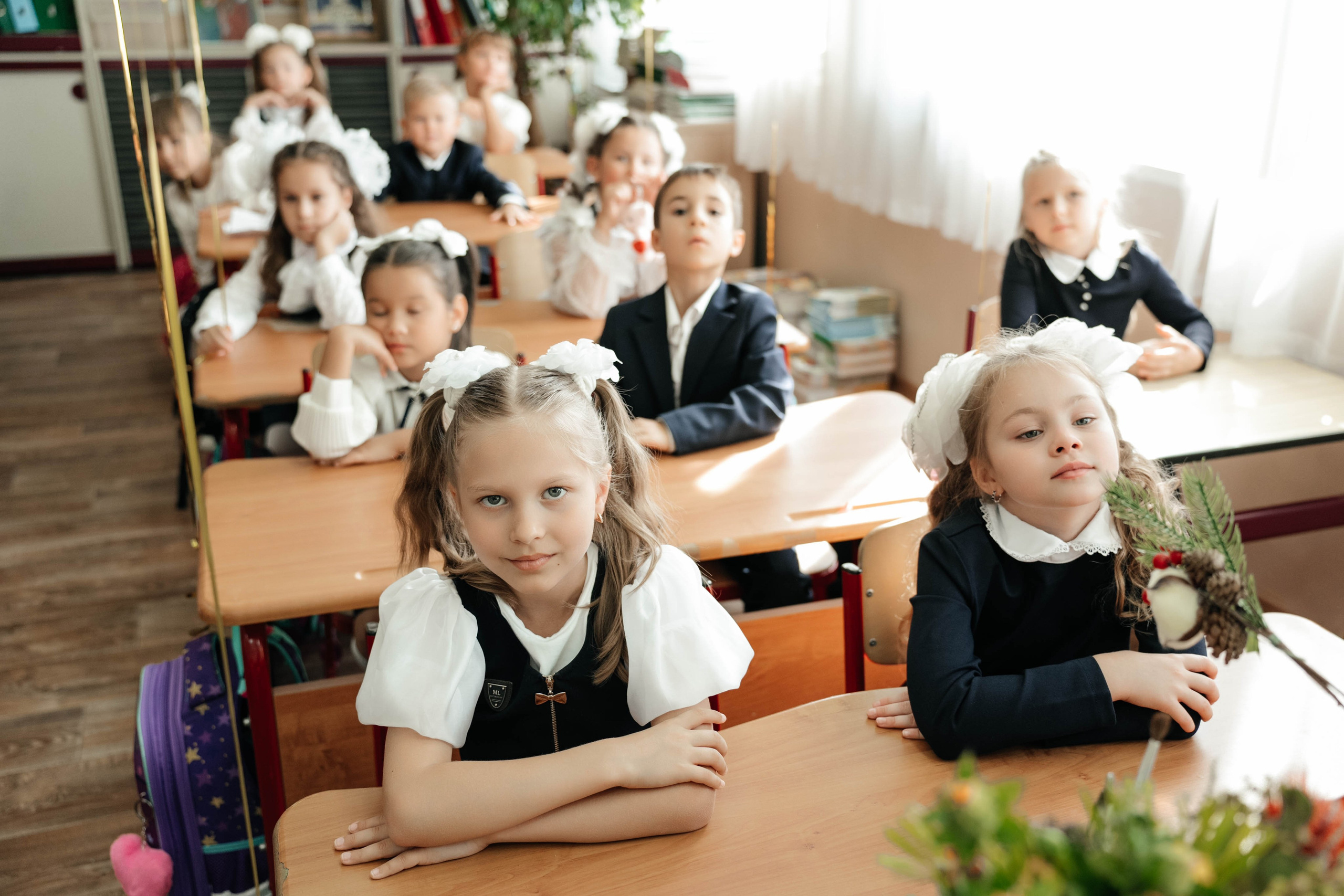 1 сентября, 1-й класс. Свадебный фотограф Москва Александра Аверкова