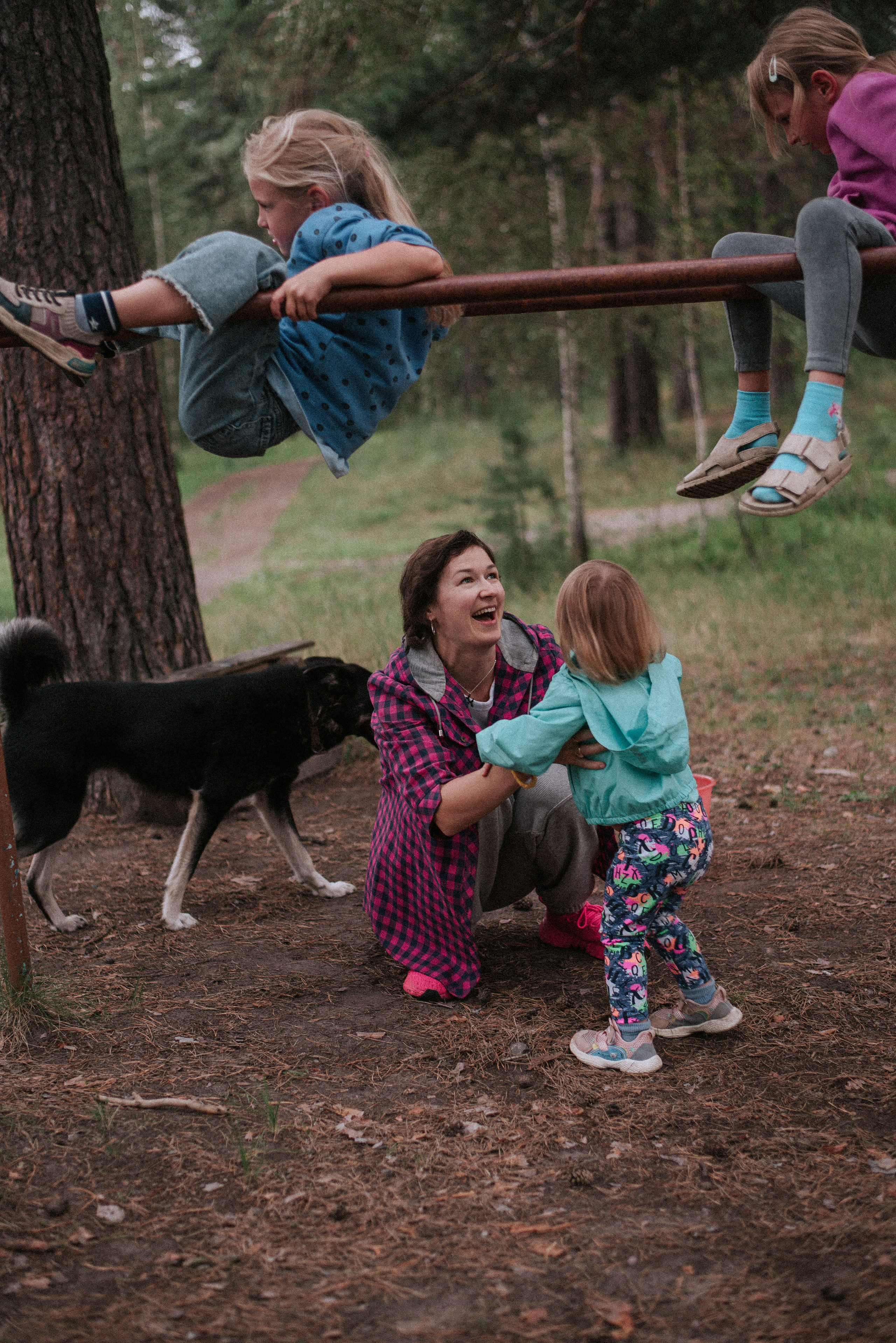 Детство Таи, Зои и Фани. Детский и семейный фотограф в Новосибирске Саша Дорошенко