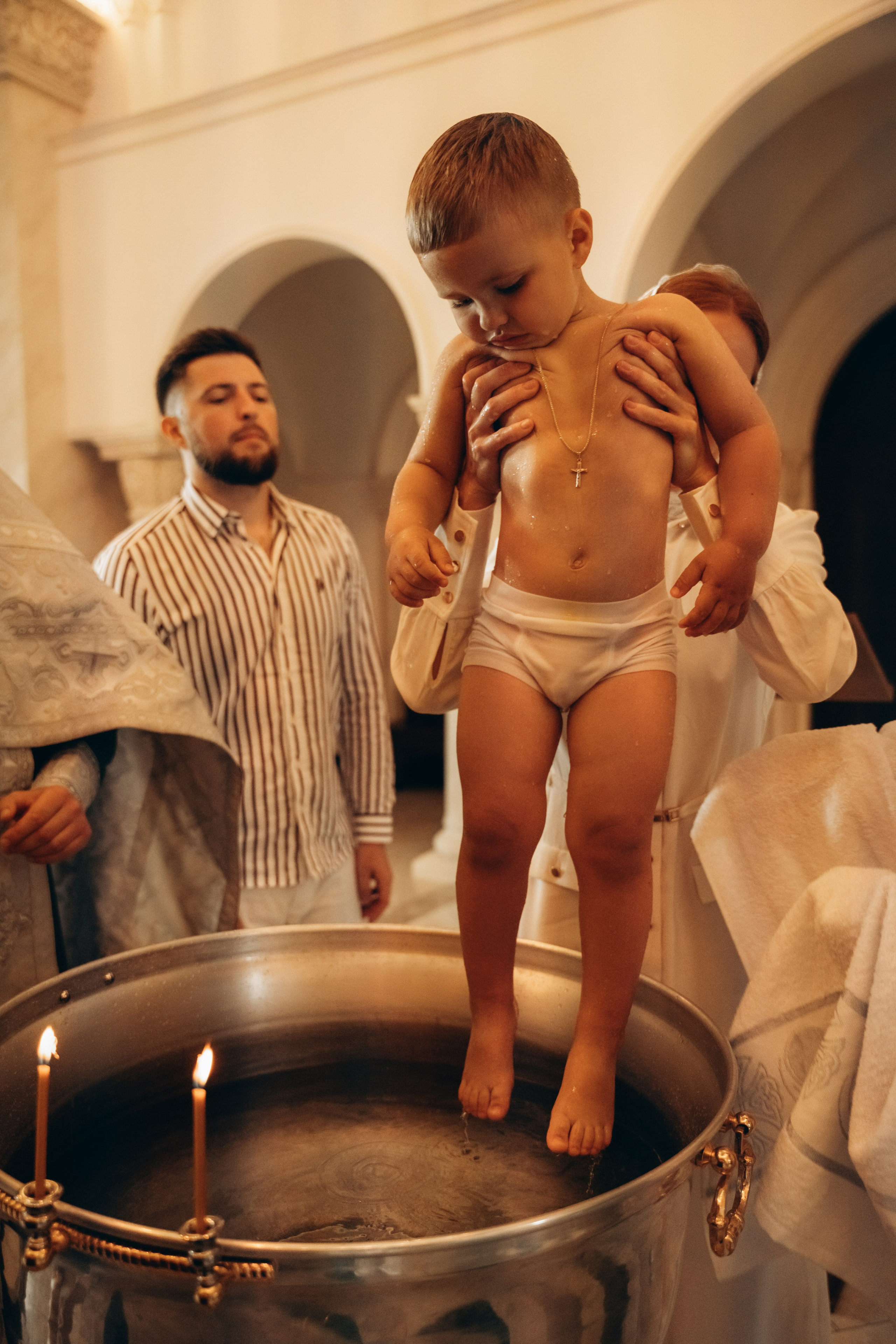 Крещение Настеньки и Максимки. Фотограф Мария Миллс | Минск