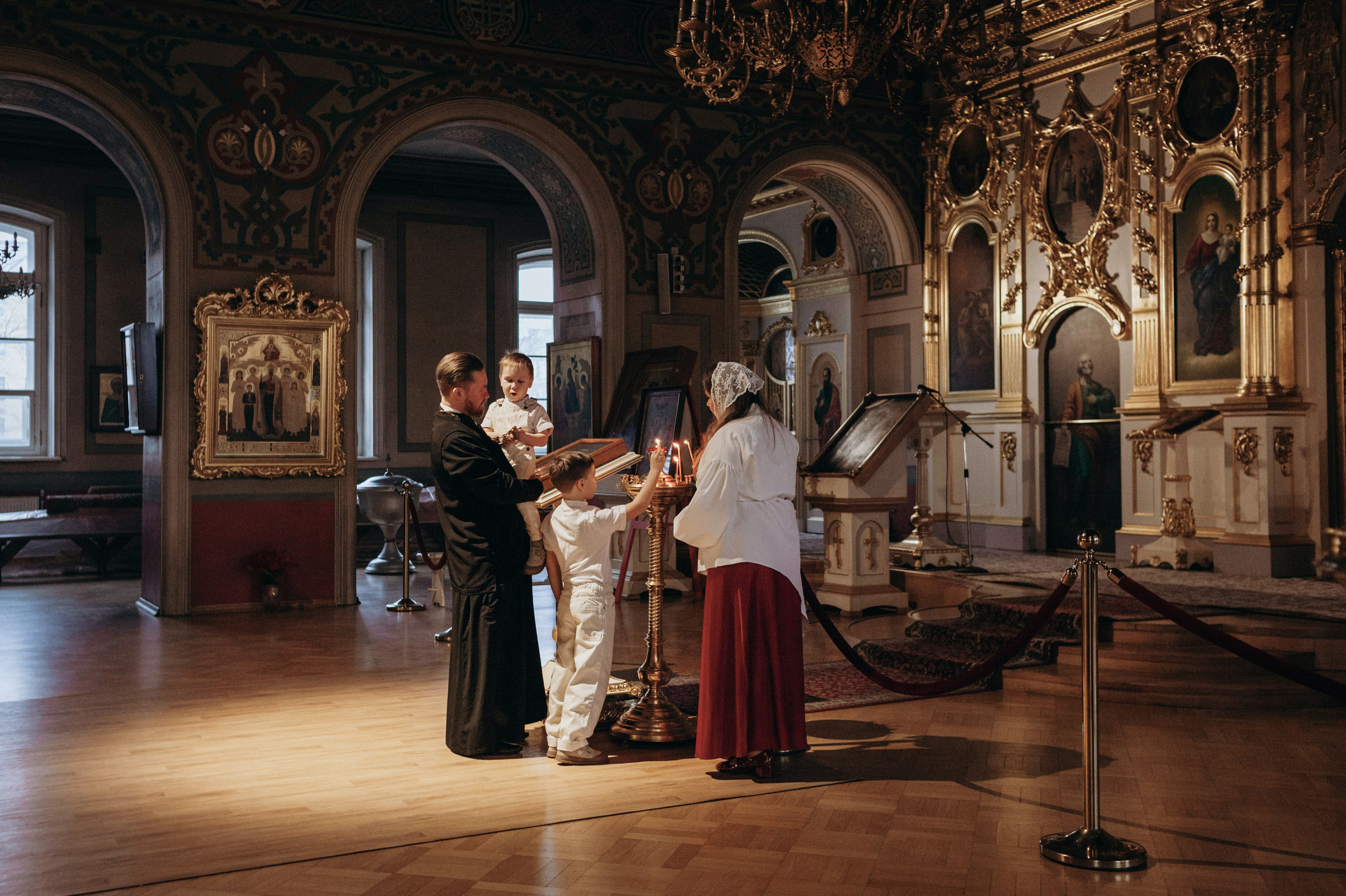 Матушка Екатерина и отец Сергий. Семейный фотограф во Всеволожске и Санкт-Петербурге Юлия Капустина