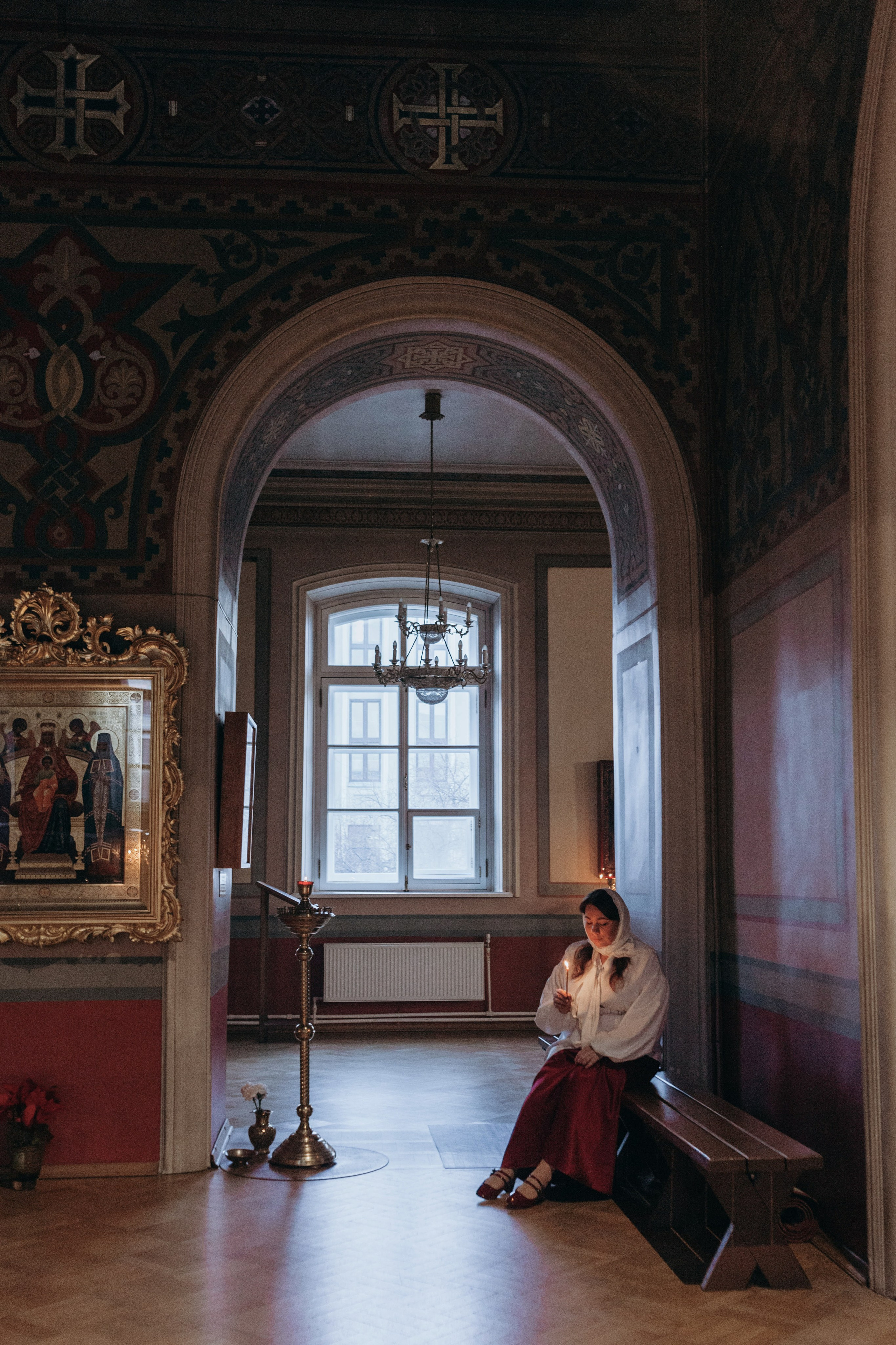 Матушка Екатерина и отец Сергий. Семейный фотограф во Всеволожске и Санкт-Петербурге Юлия Капустина