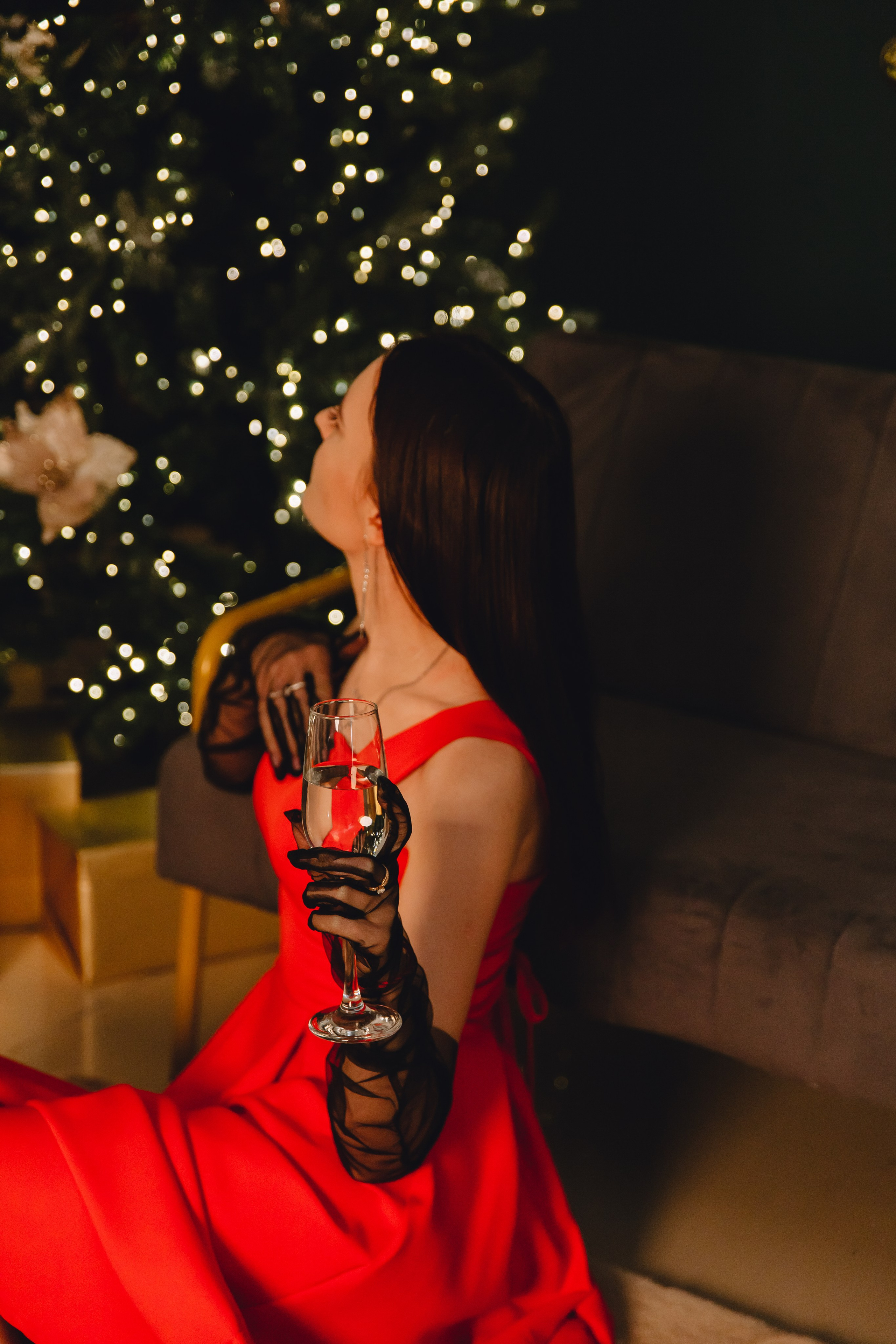 Лера. Индивидуальная новогодняя фотосессия. Фотограф во Владивостоке. Юрганова Анна