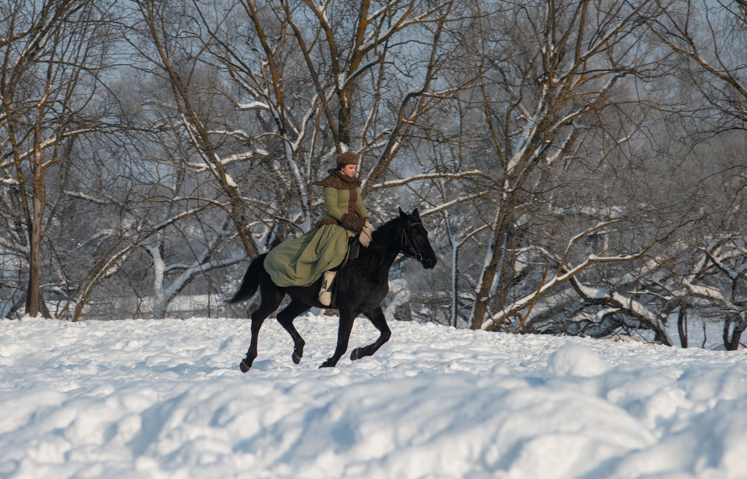 Псовая охота Аванпост. Конный фотограф в Саратове Юлия Иванова