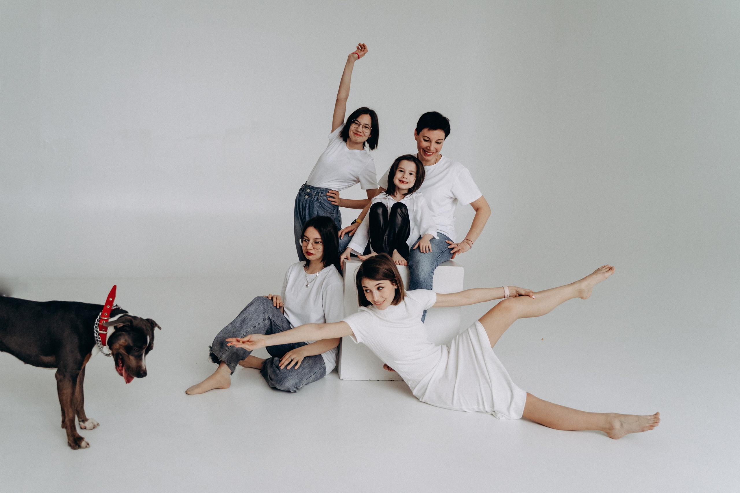 В студии. Женский и семейный лайфстайл фотограф в Уфе Лайт Альбина