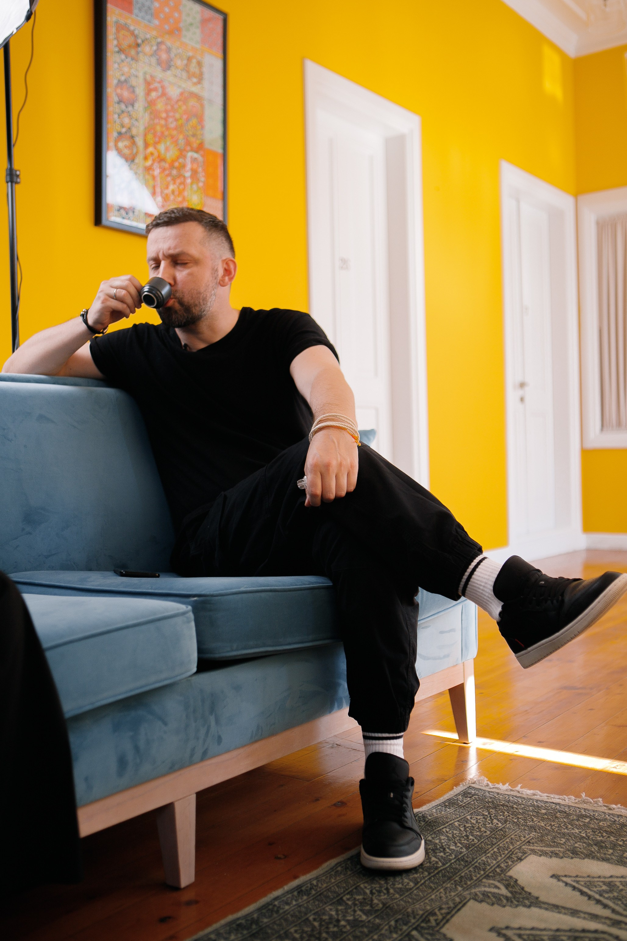 Интервью Ирины Шихман с Русланом Белым. Фотограф Анастасия Кулешова