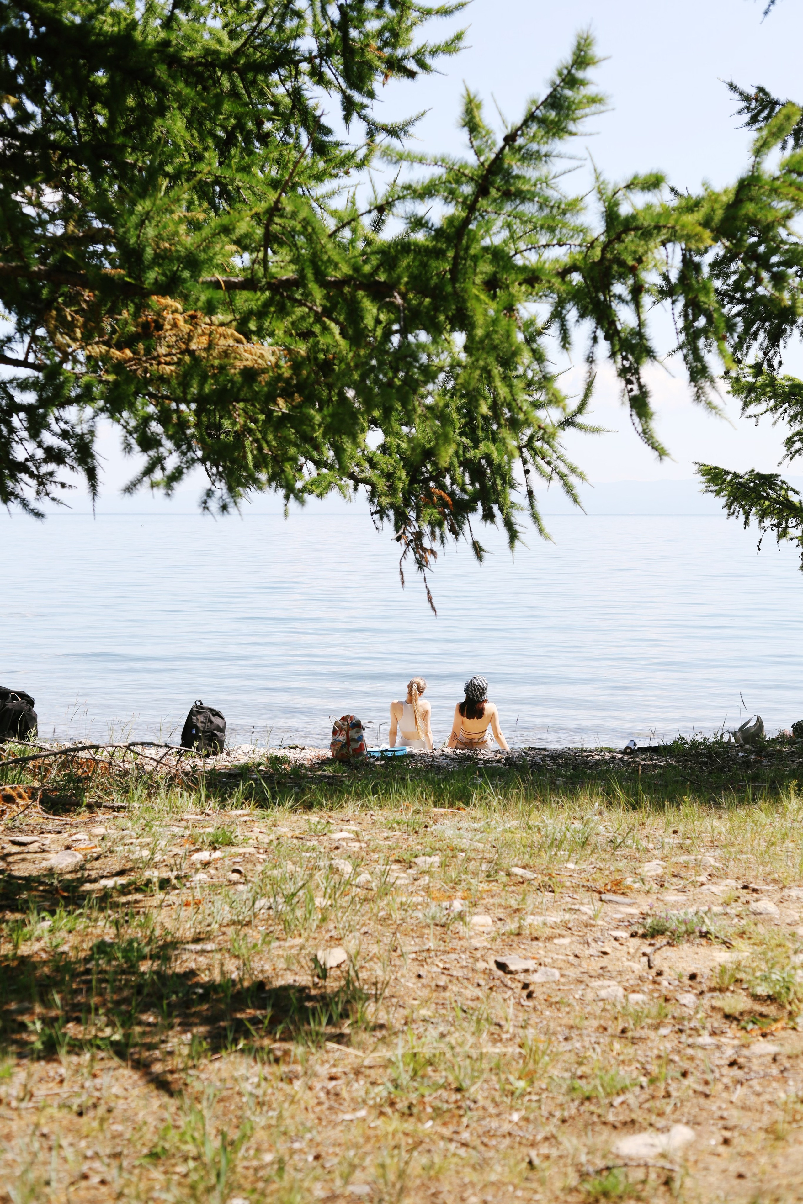 Лето 2024 / палатки. 1642 — первый лагерь для взрослых на Байкале