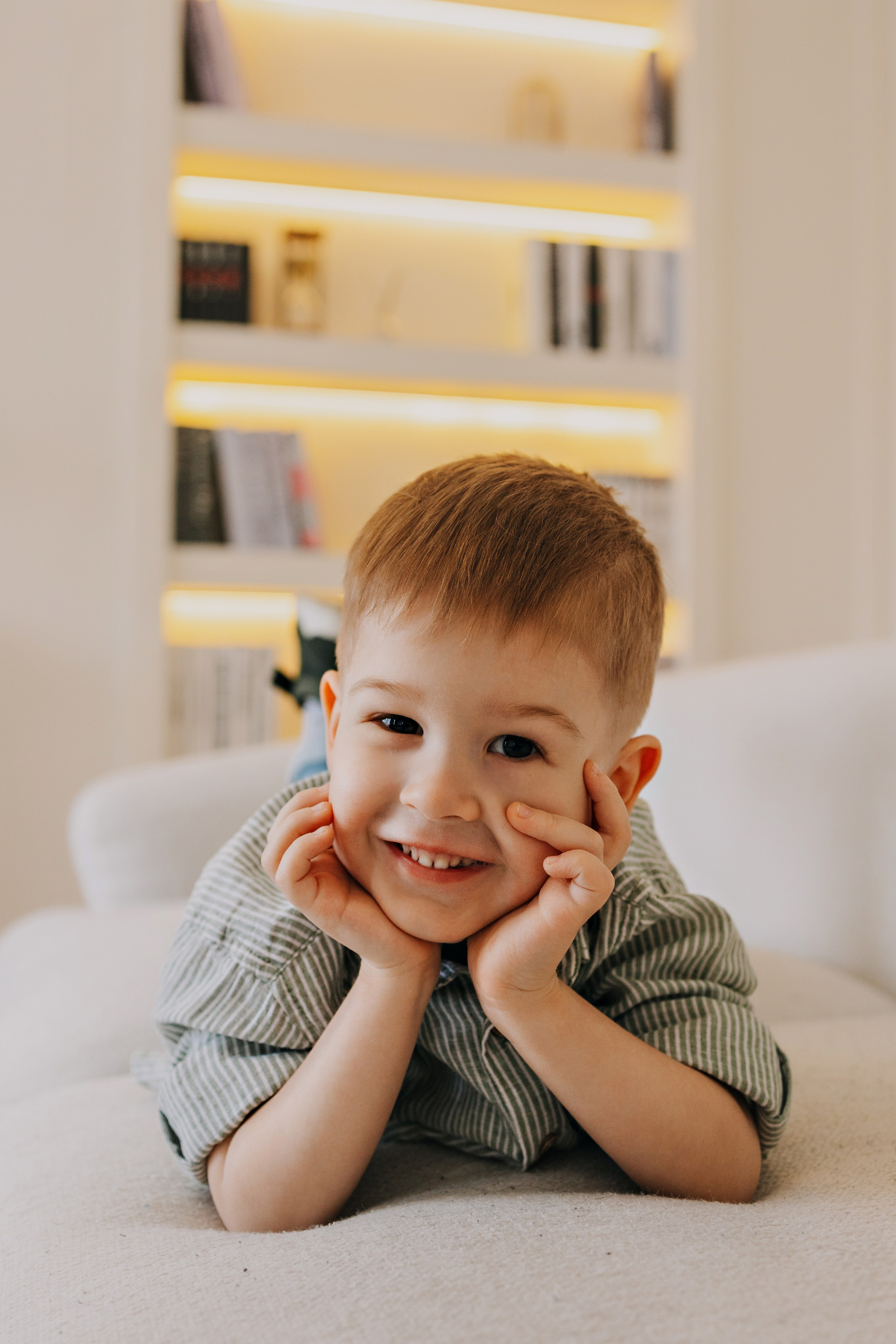 Большая семья. Домашняя фотосессия