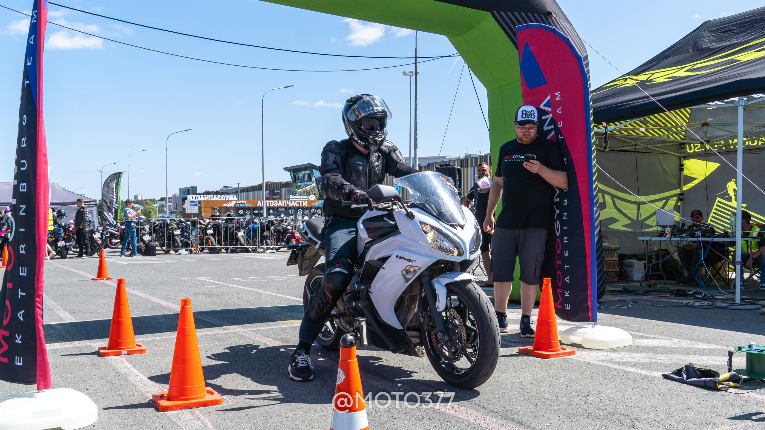 Motogymkhana CUP 1 Ekat 2025. Moto377