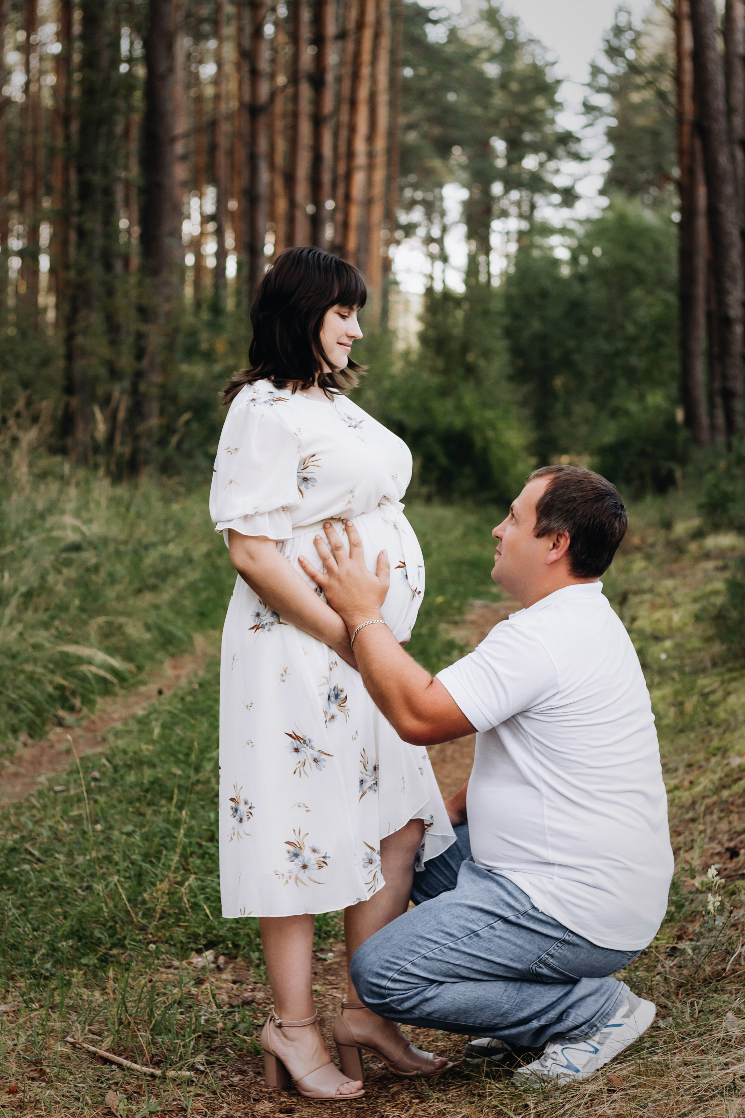 Беременность «В ожидании чуда». Ваш фотограф Анна, фотосалон «В Кадре» Велиж