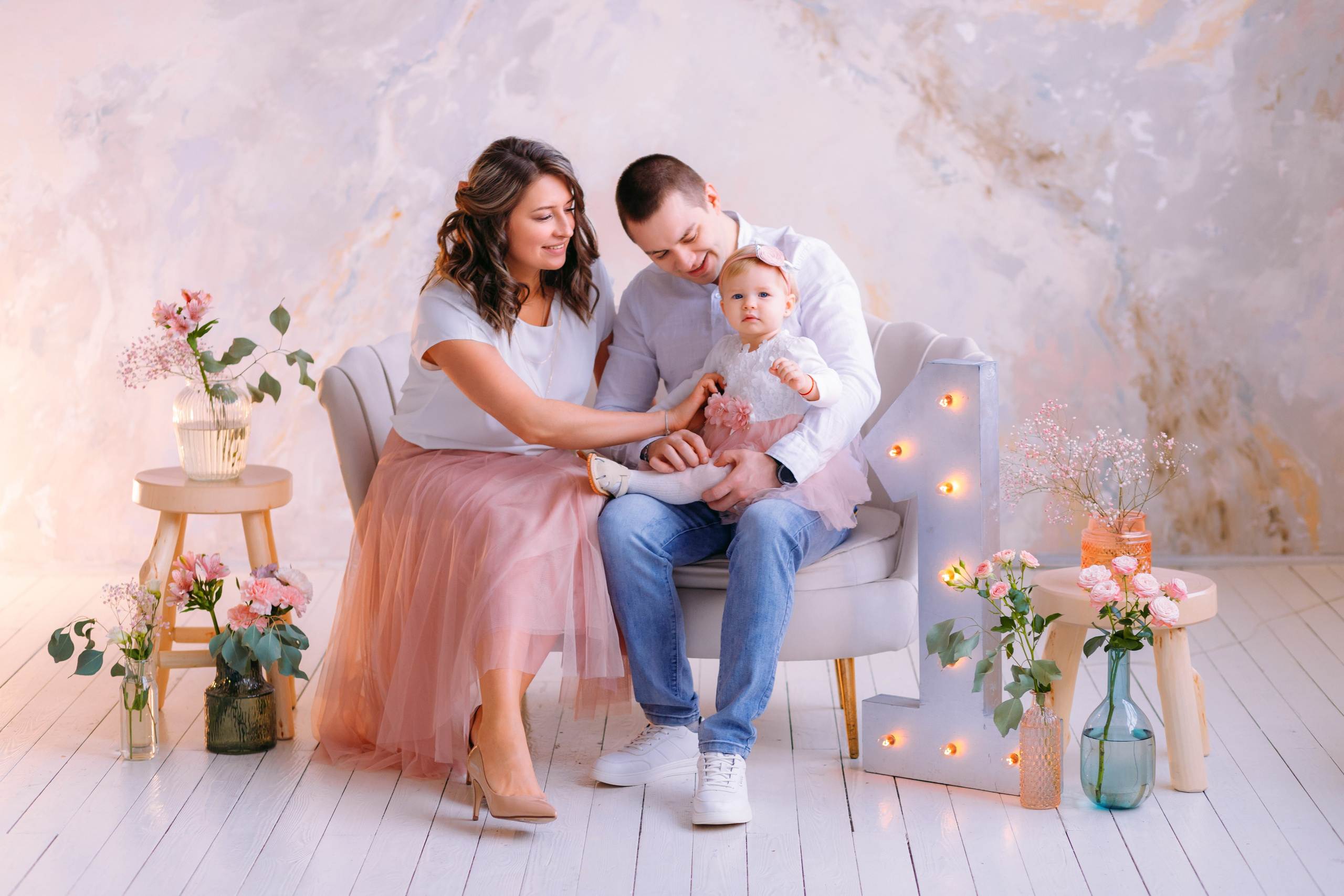 Тасе 1 год. Семейный и детский фотограф в Мурманске Карина Березина