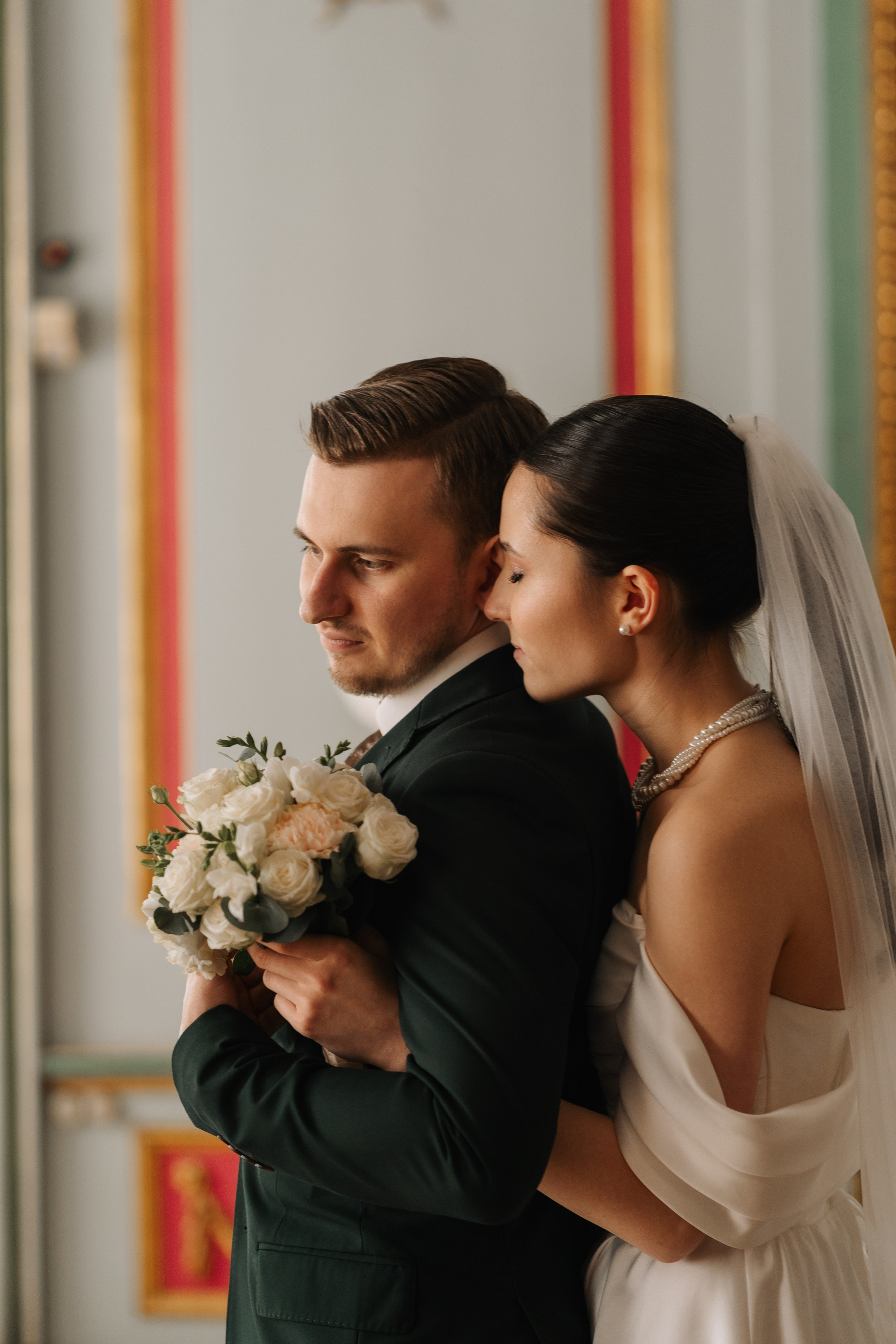 Влад и Илина в Кусково. Свадебный фотограф в Москве Анна Полушина