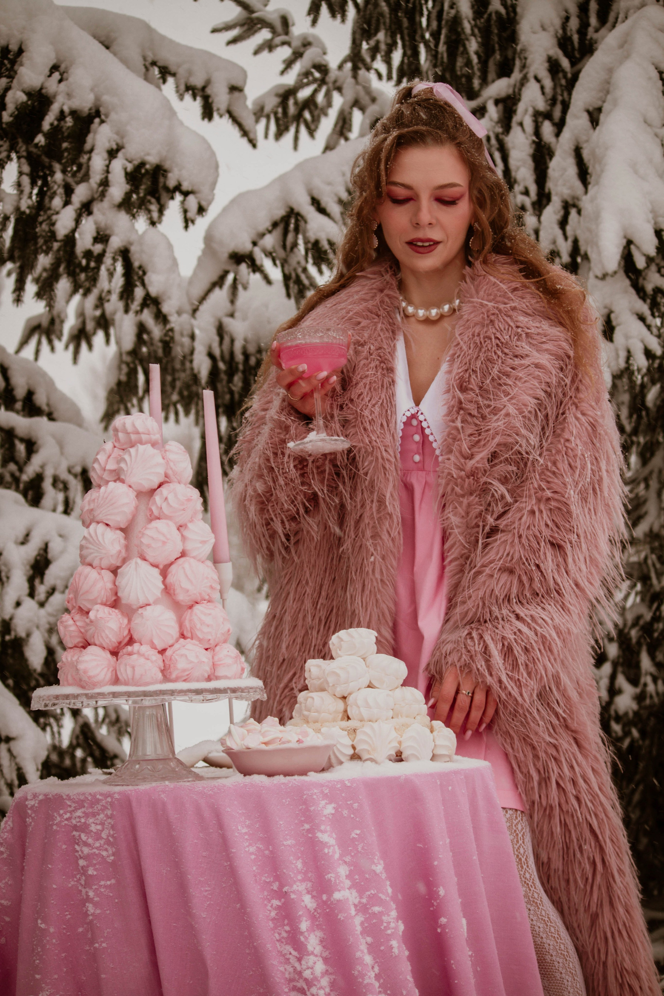 Сладости и снег. Создадим шедевр? Виталина и её фотоискусство