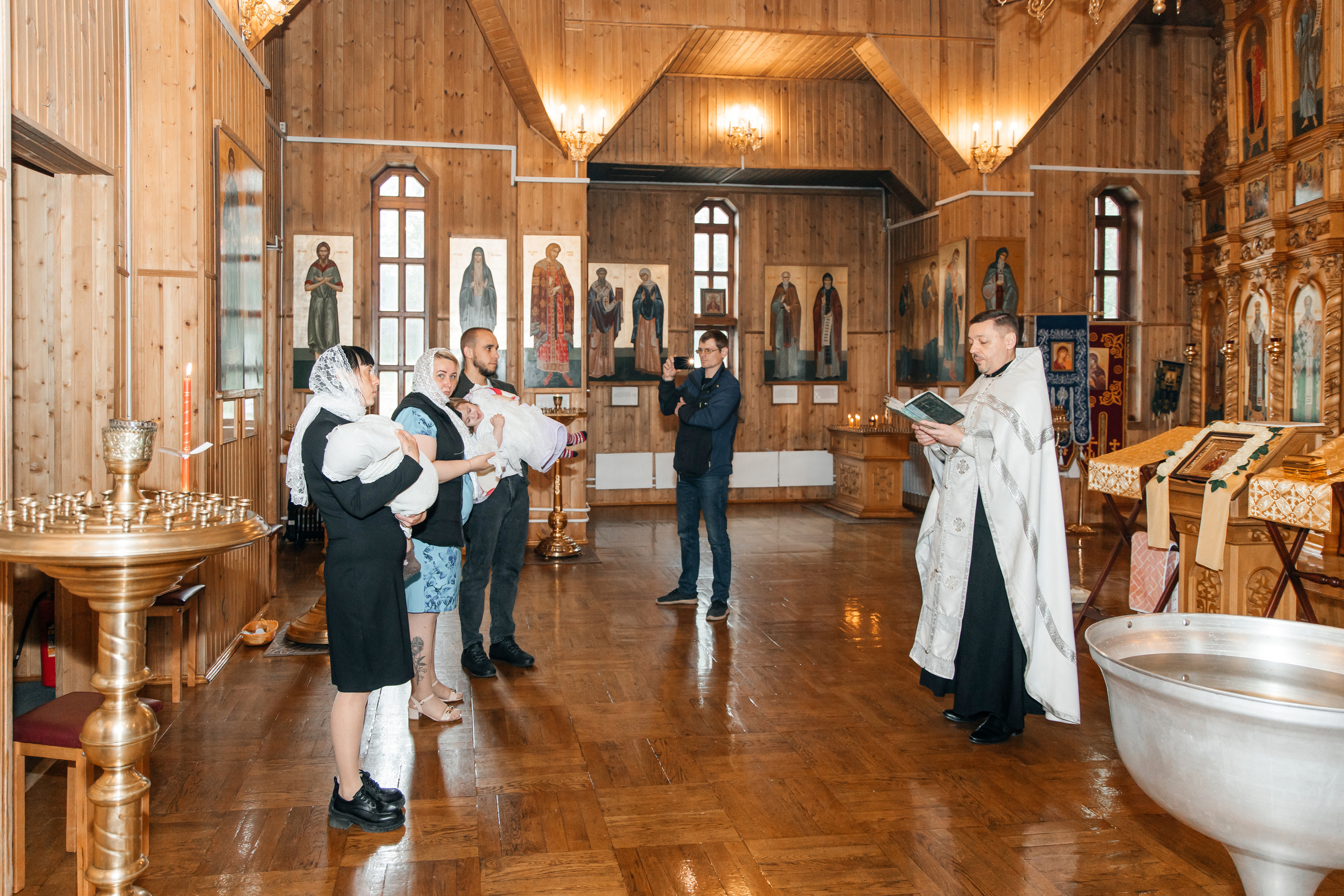 Крещение Анюты. Фотограф Усинск|Татьяна Вараксина