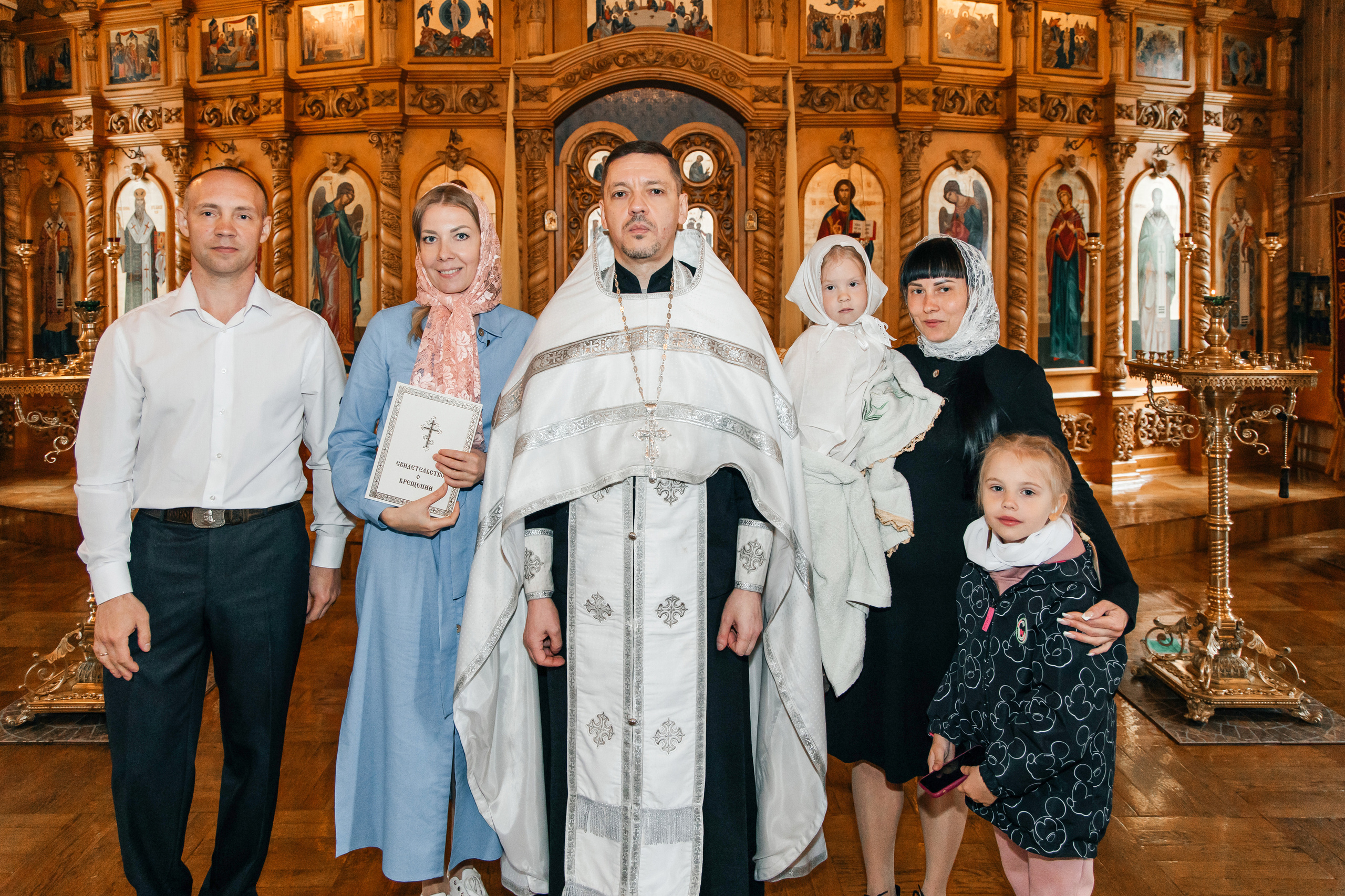 Крещение Анюты. Фотограф Усинск|Татьяна Вараксина