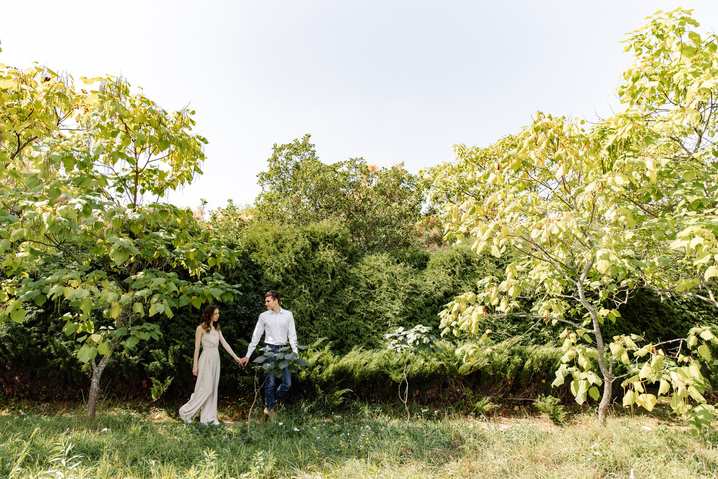 Фотограф Анна Руданова . Love story Кати и Саши. Аэросъемка