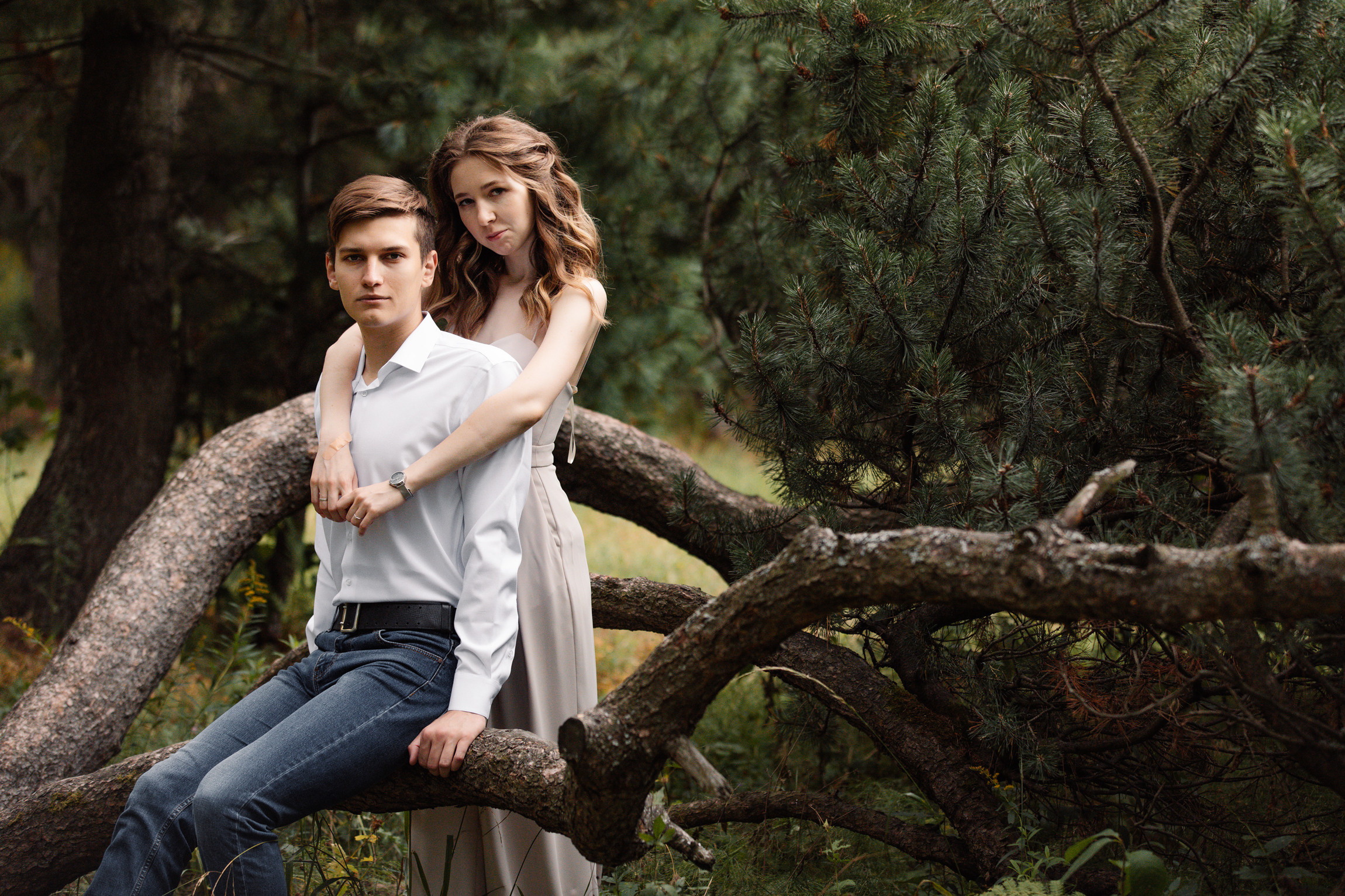 Фотограф Анна Руданова . Love story Кати и Саши. Аэросъемка